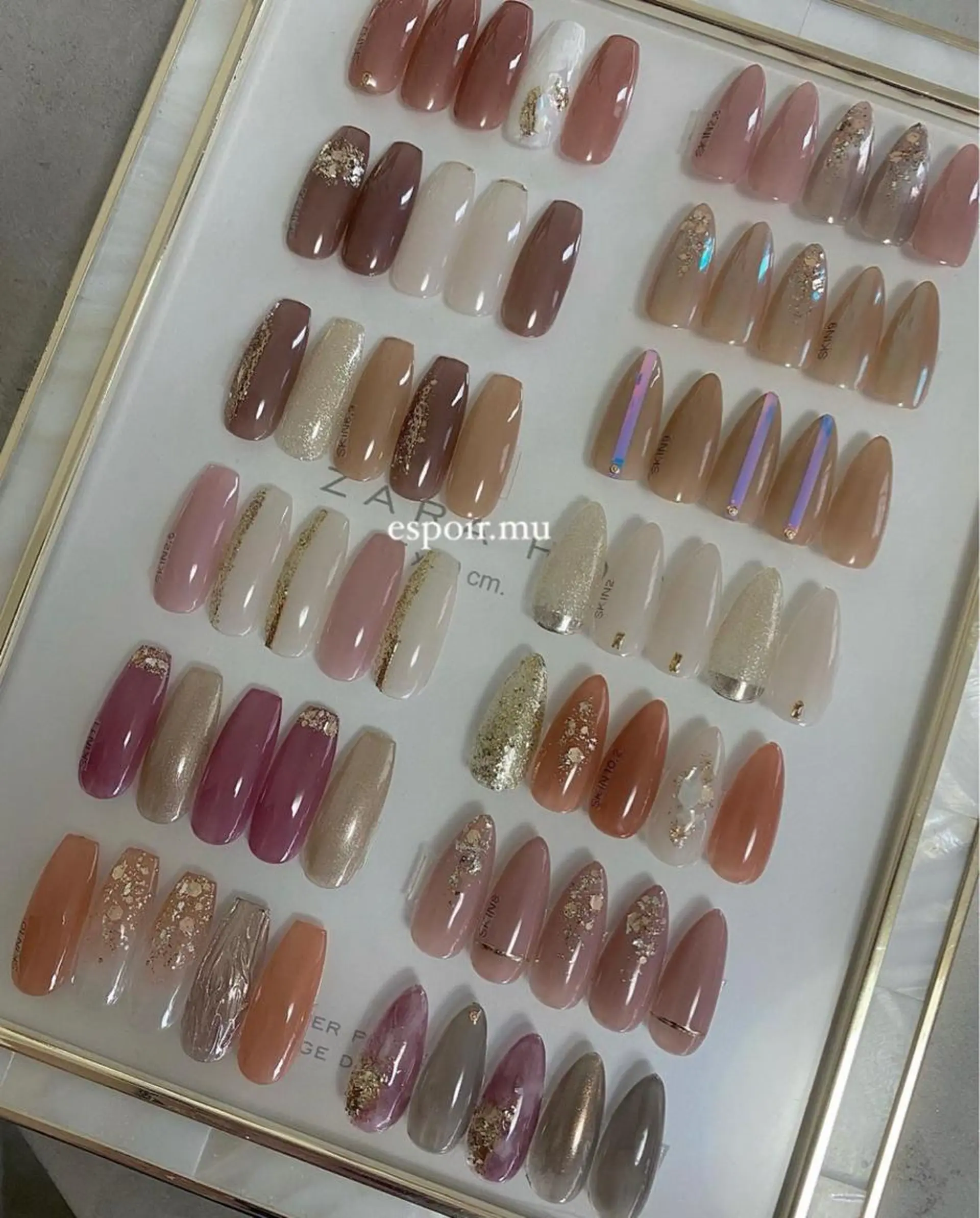 ネイル ニュアンスネイル espoir. muのネイルデザイン