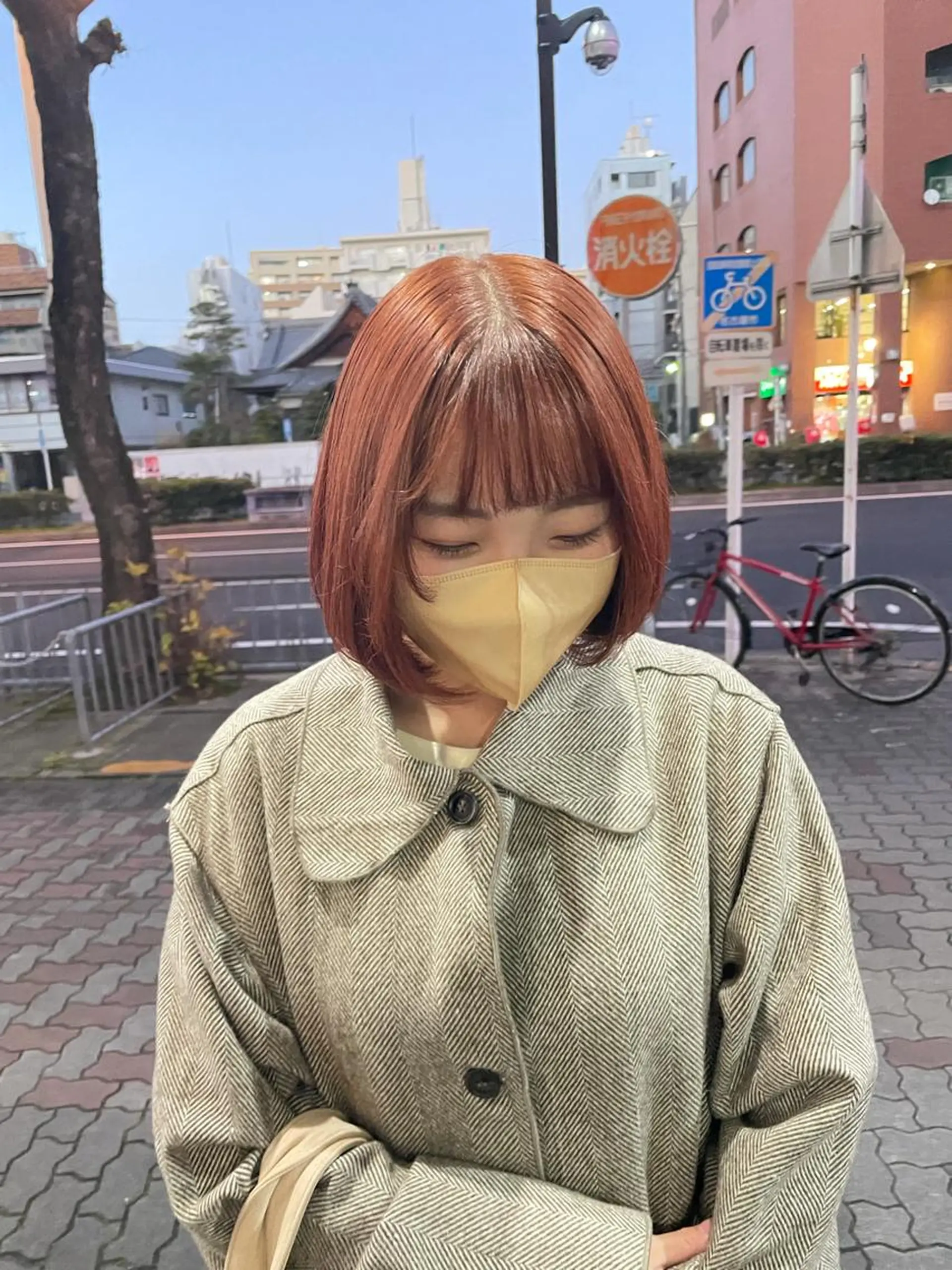 ショート カラー ヘアアレンジ 🎀ヒシダアキ /taboo🎀のヘアスタイル