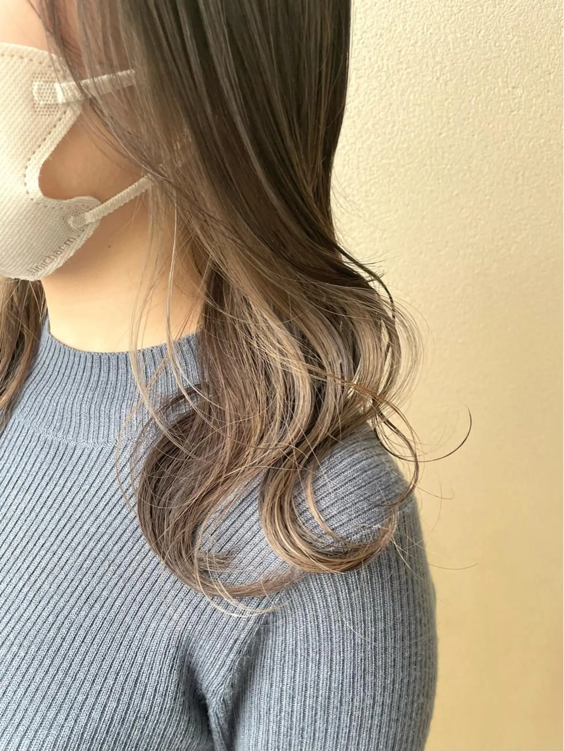 セミロング カラー ヘアカラー トリートメント 沢田 瞳のヘアスタイル