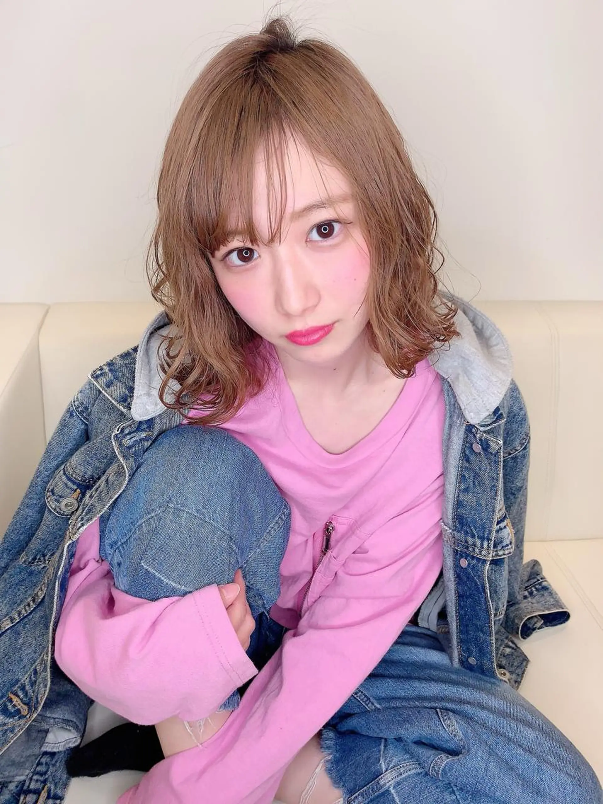 カラー 朝倉 美月のヘアスタイル