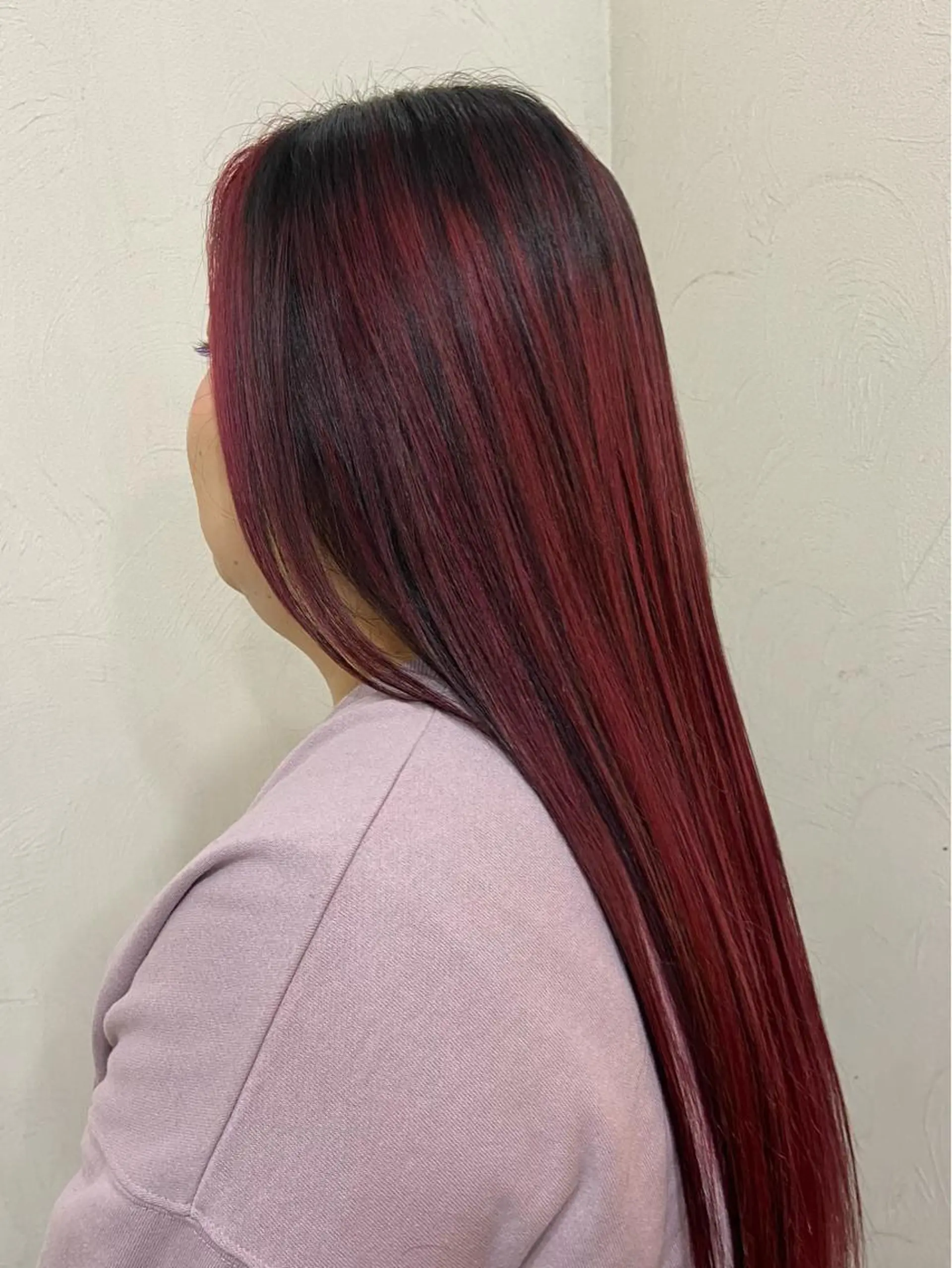 ロング レイヤーカット 【今だけブリーチ 限定価格💕】すみのヘアスタイル