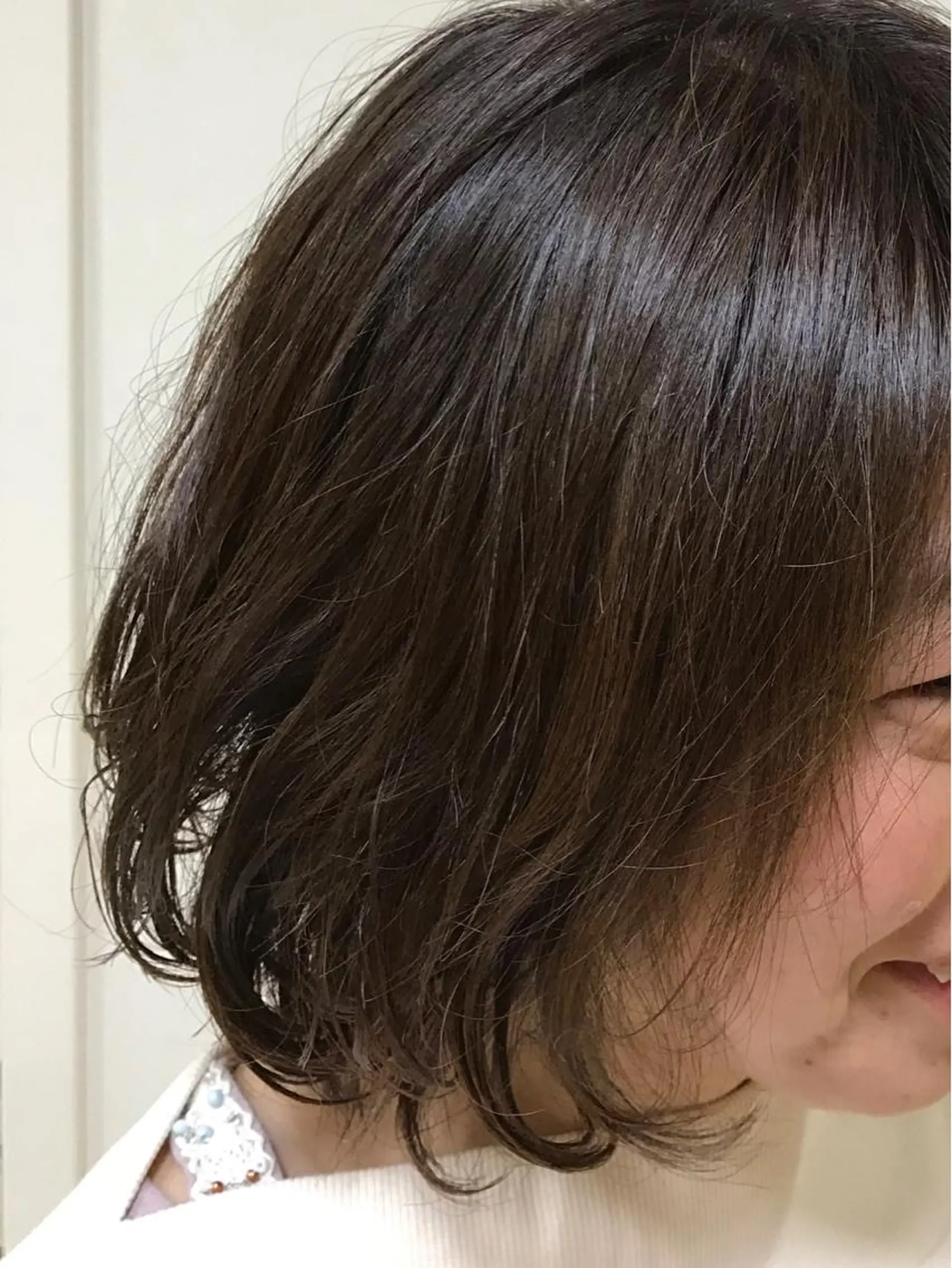 ミディアム パーマ 横田 尚登のヘアスタイル