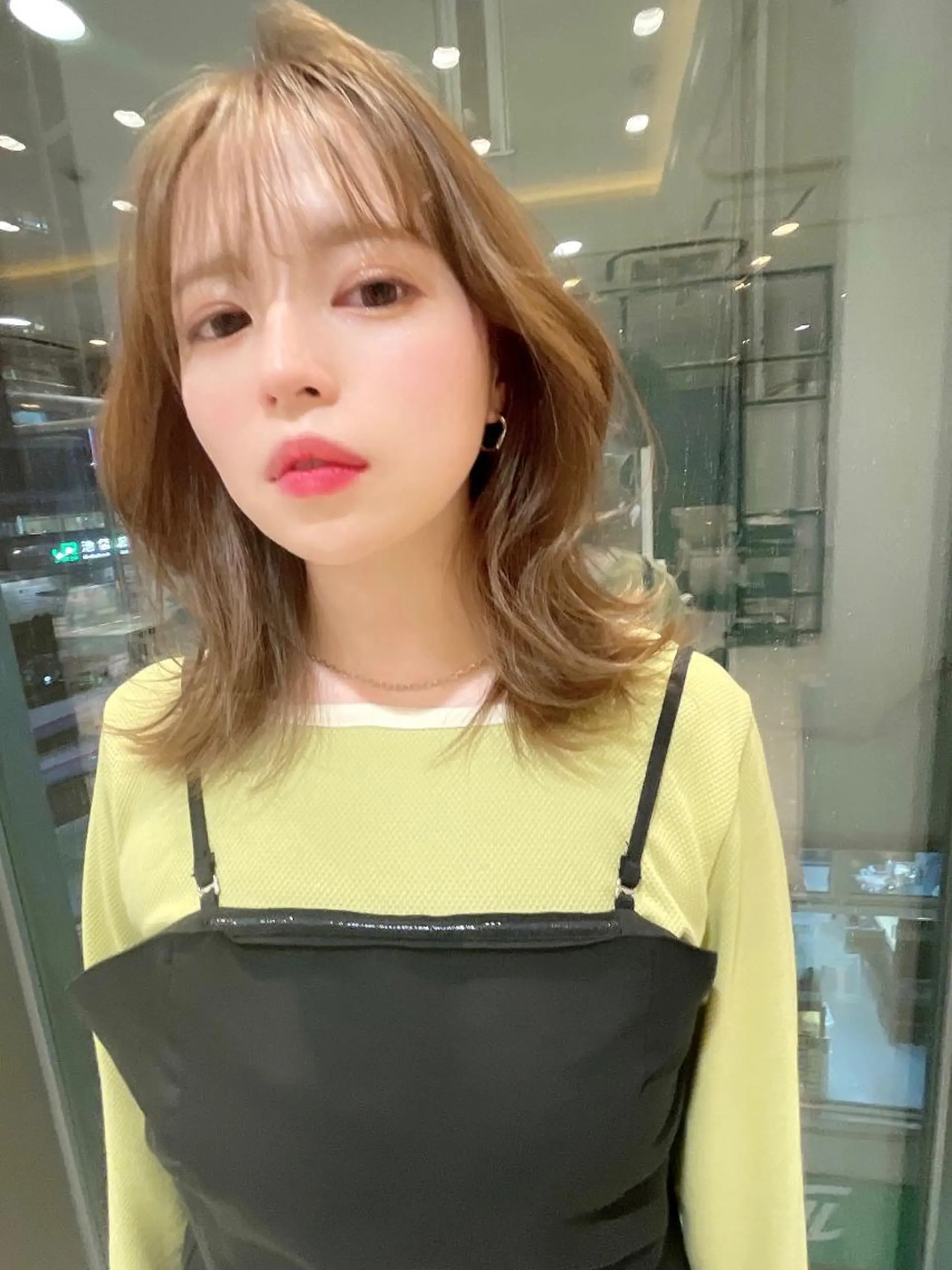 セミロング 💝オトナ可愛い 💝徳井はやとのヘアスタイル