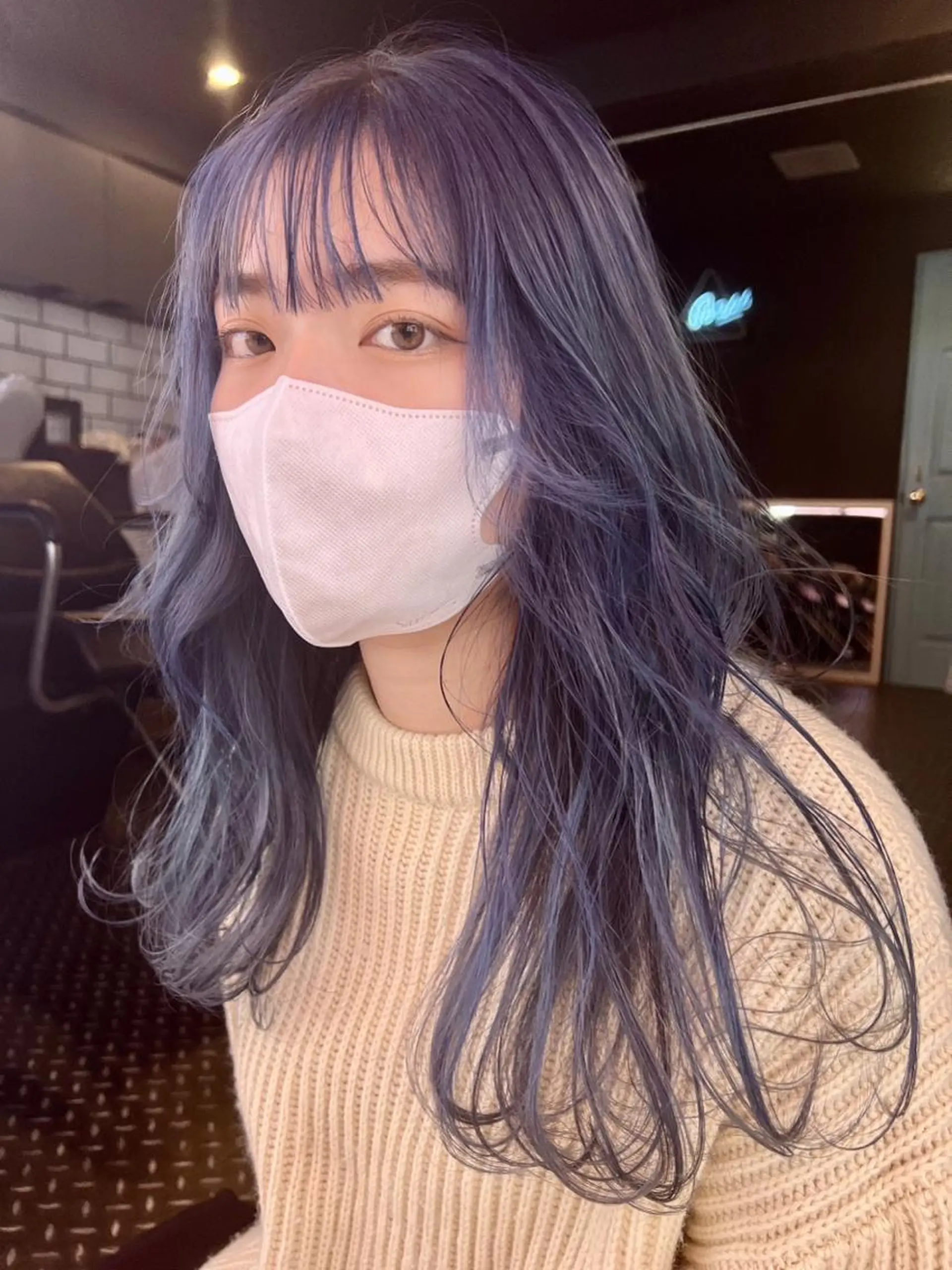 ミディアム カラー ブリーチ ヘアカラー moana surfriderのヘアスタイル
