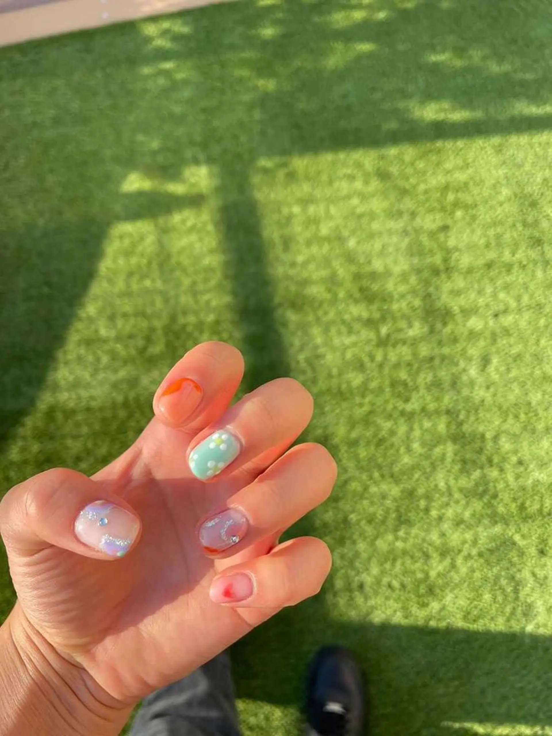 ネイル アートネイル 持ち込み nail salon　Natural Cure所属・平井 彩香のネイルデザイン