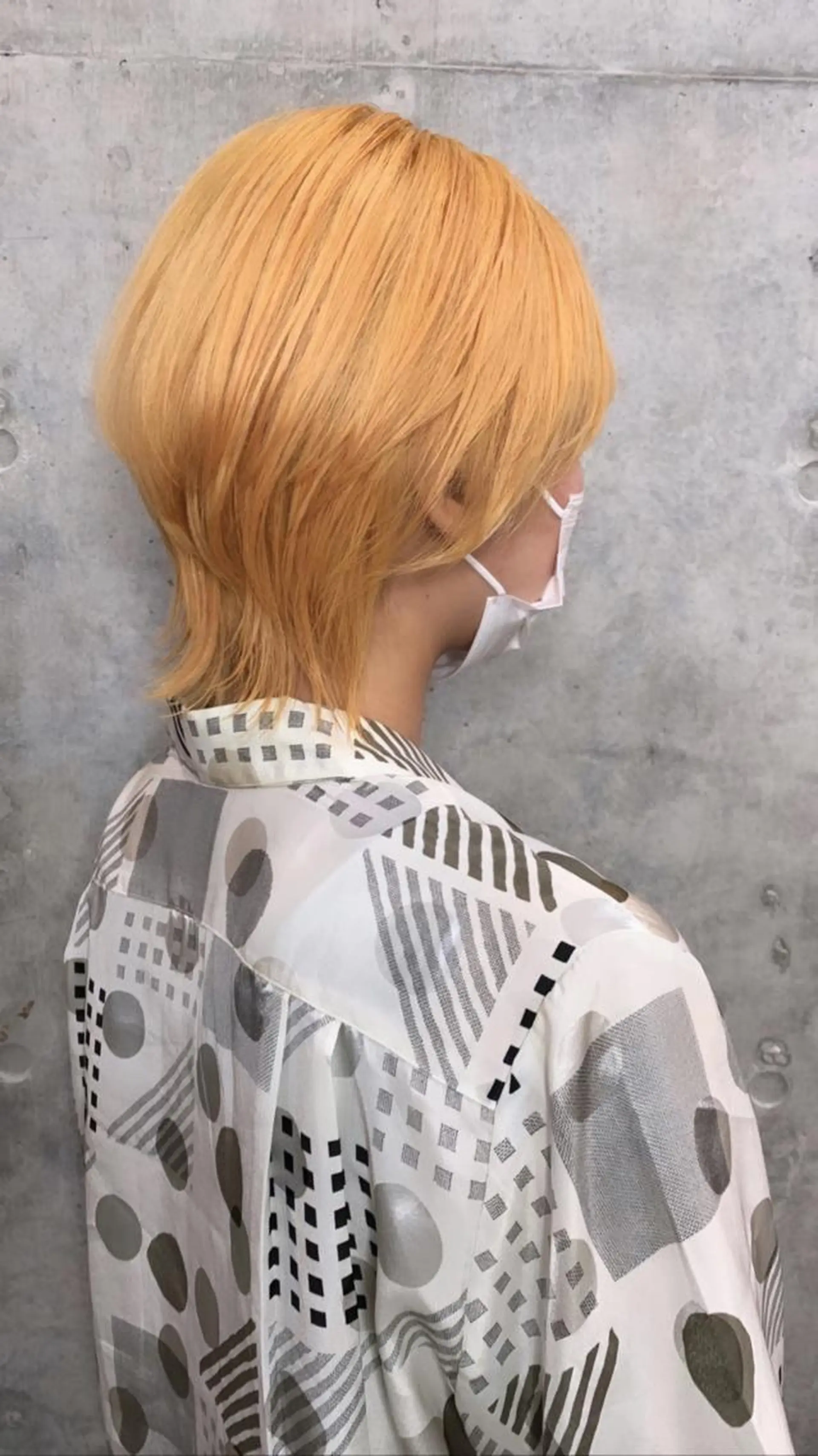 ショート カラー ブリーチ 抜きっぱなしブロンド ❣️髪質改善特化❣️ カモアオイのヘアスタイル