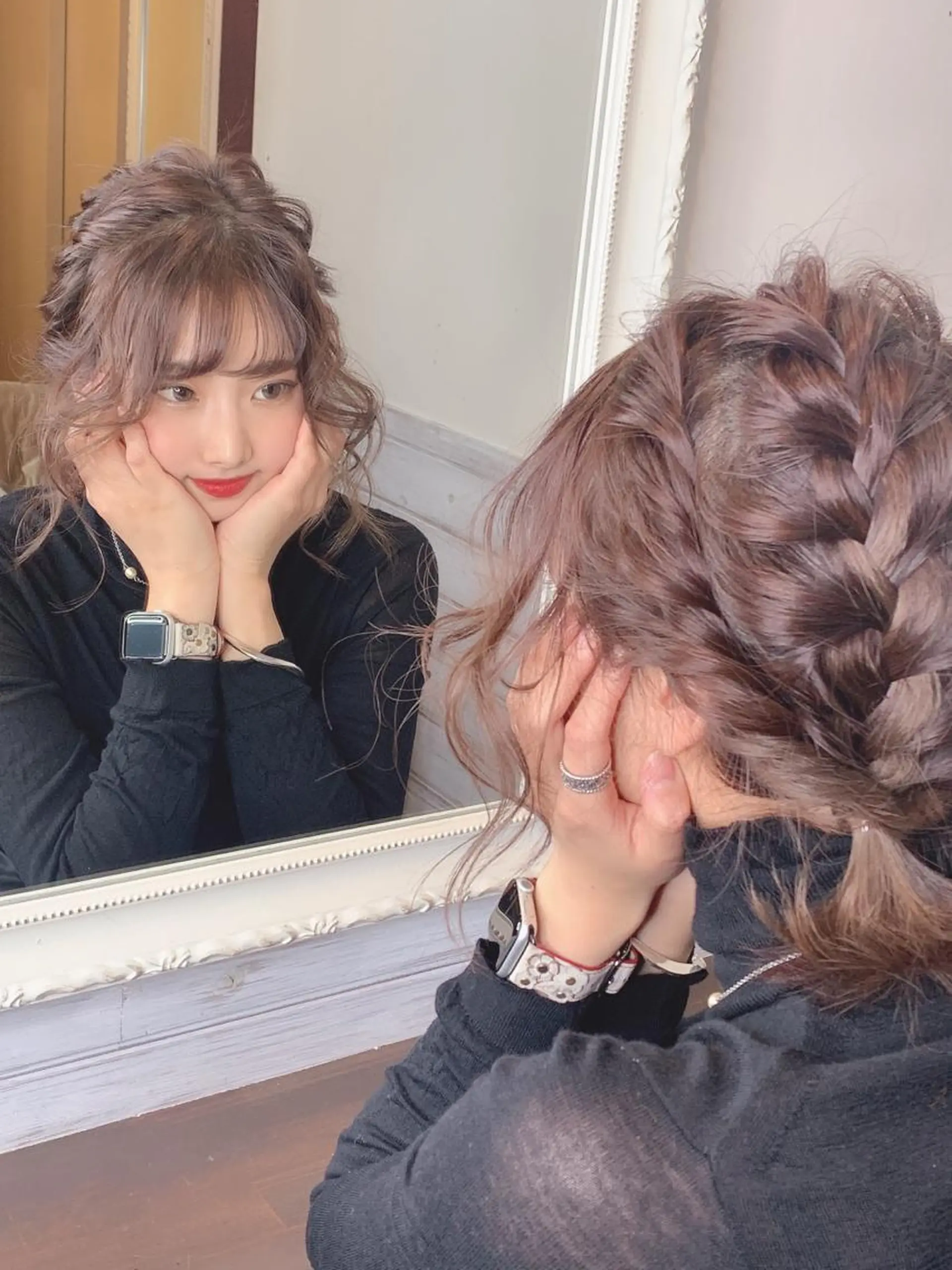 ショート ヘアアレンジ 櫛部洸貴/ 髪質改善カラーのヘアスタイル