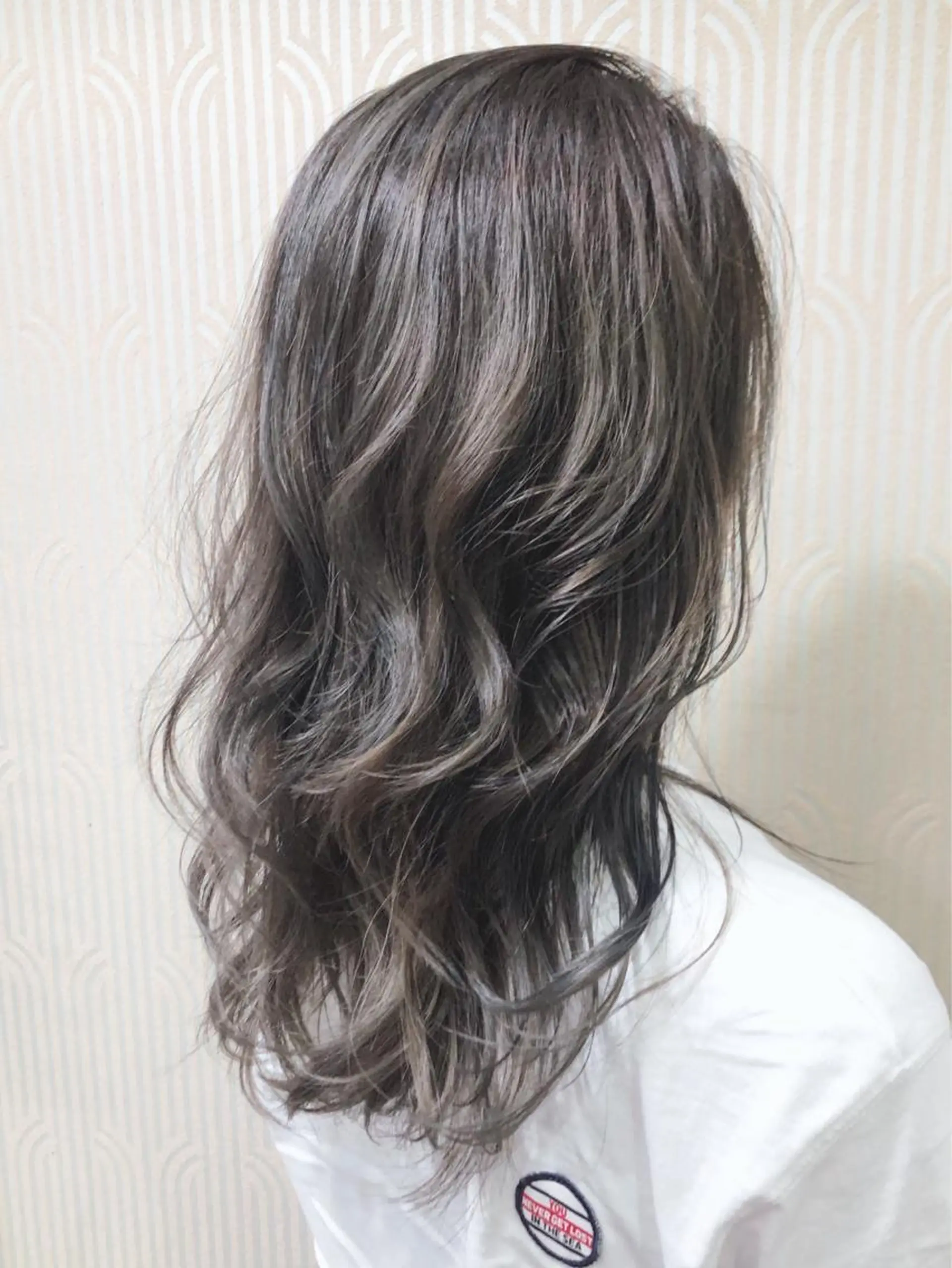 ロング カラー ショート/ハイライト /白髪ぼかし🌿松本のヘアスタイル
