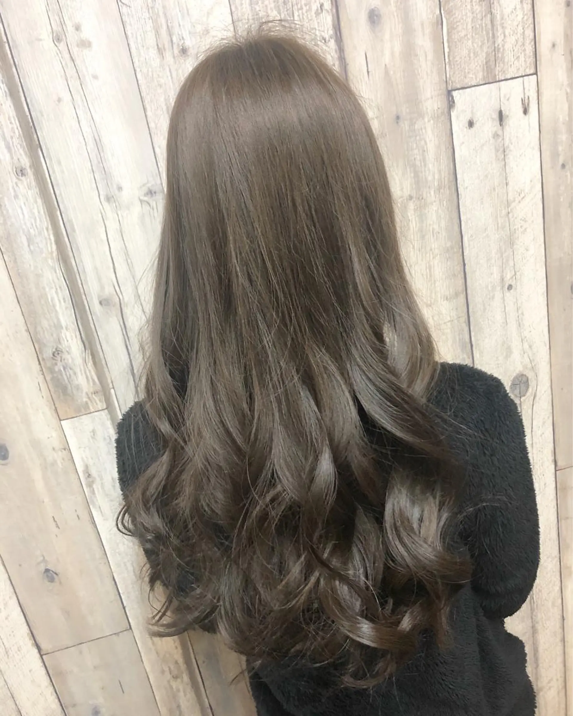 ロング ヘアカラー トリートメント 泉 大基のヘアスタイル