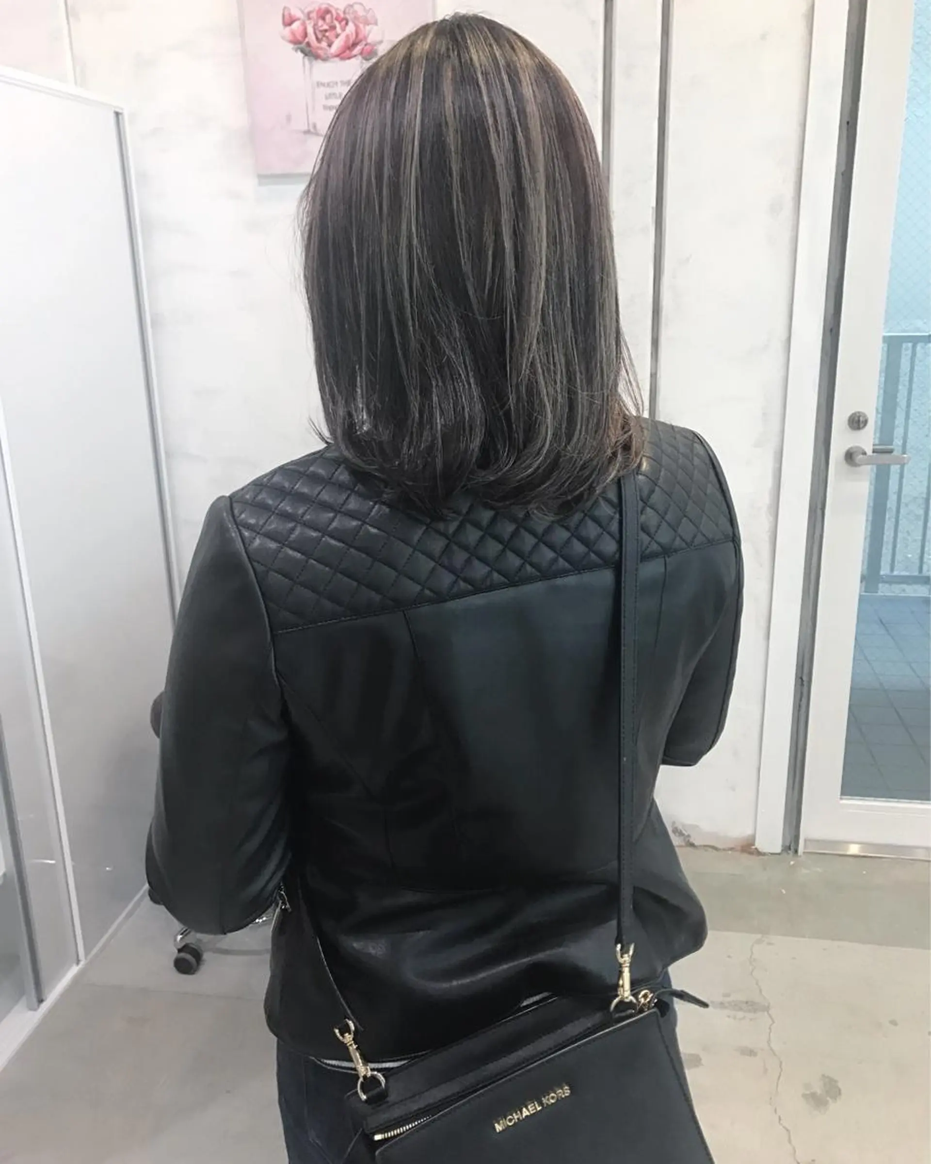 ミディアム カラー ヘアアレンジ ヘアカラー トリートメント BANK'S hair所属・💐ケラチン 髪質改善寺坂雄飛💐のヘアスタイル