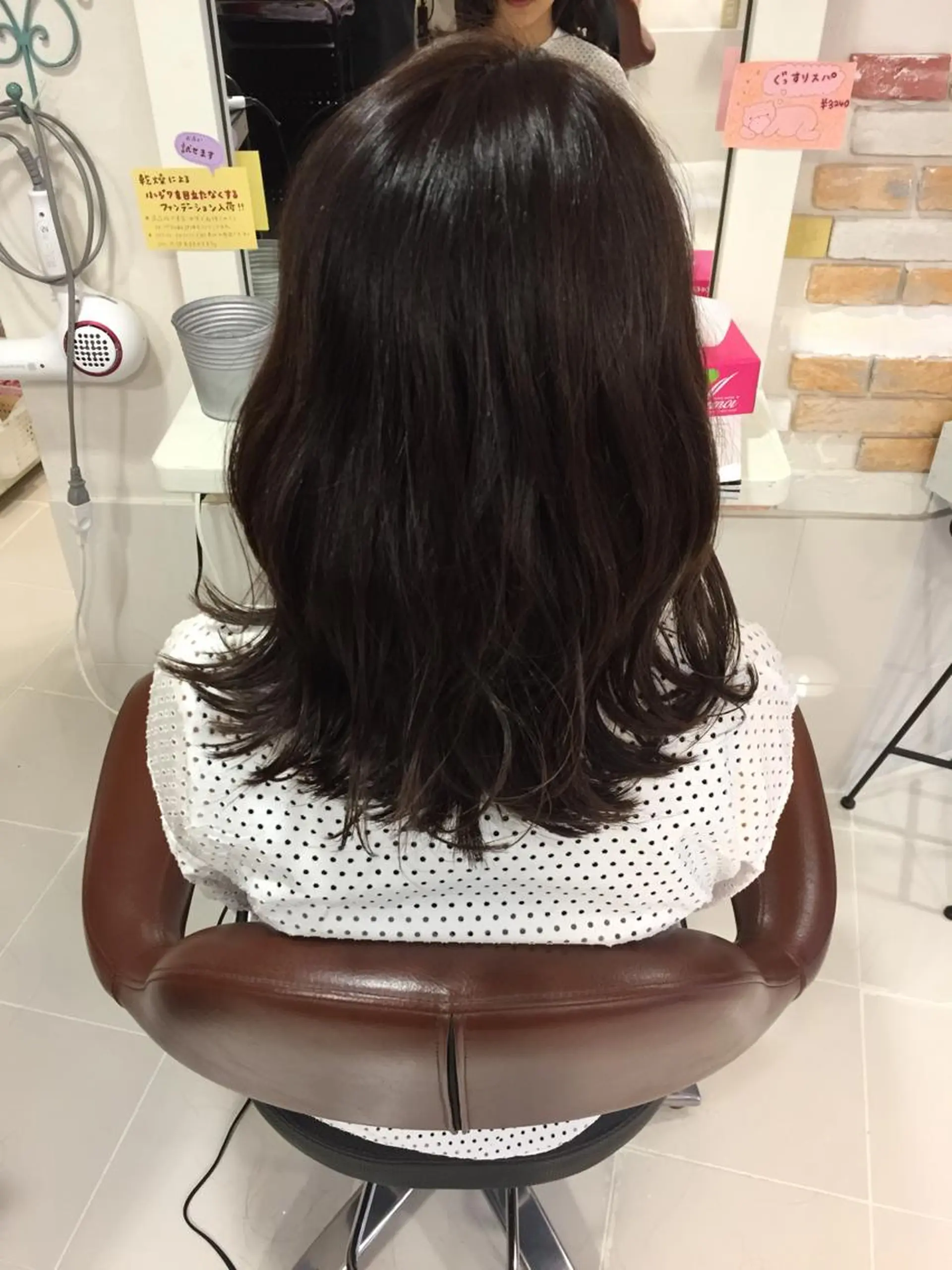 ミディアム カラー ピンクカラー N°+aero 🦔近藤 のぞみ🦔のヘアスタイル