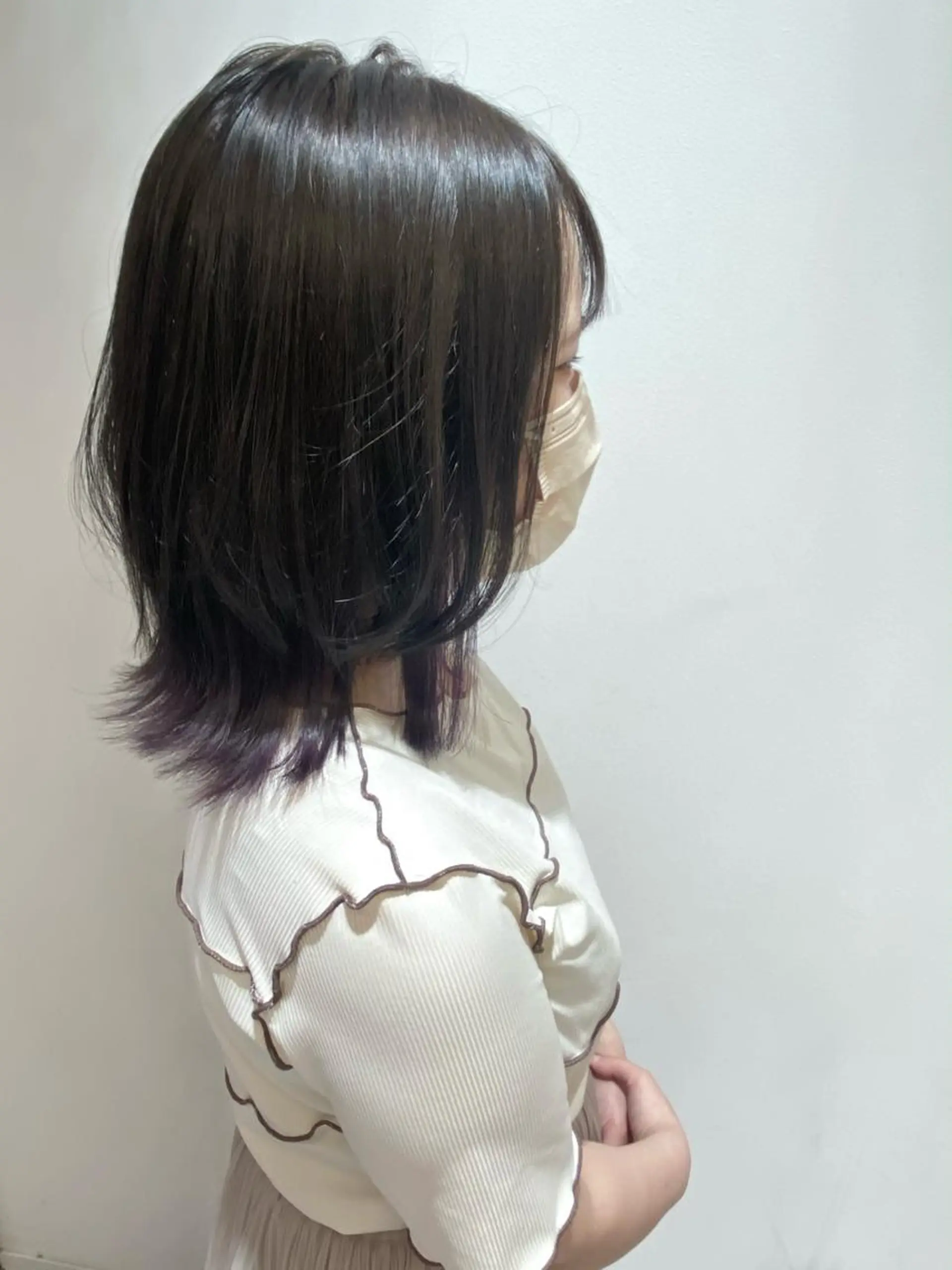 ミディアム カラー 🐺ウルフ/レイヤー 似合わせ‎🤍沙羅のヘアスタイル