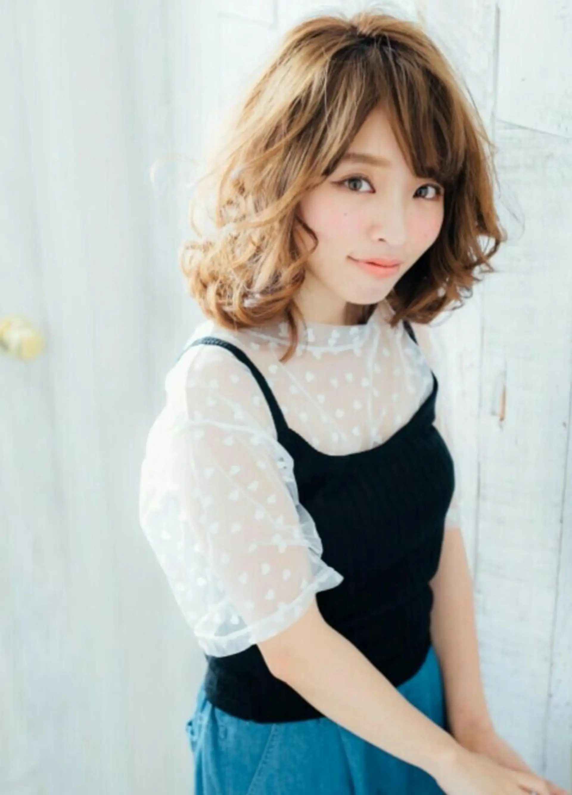 ミディアム パーマ guuca【ぐーすか】所属・スパニスト🪽 MIKUのヘアスタイル