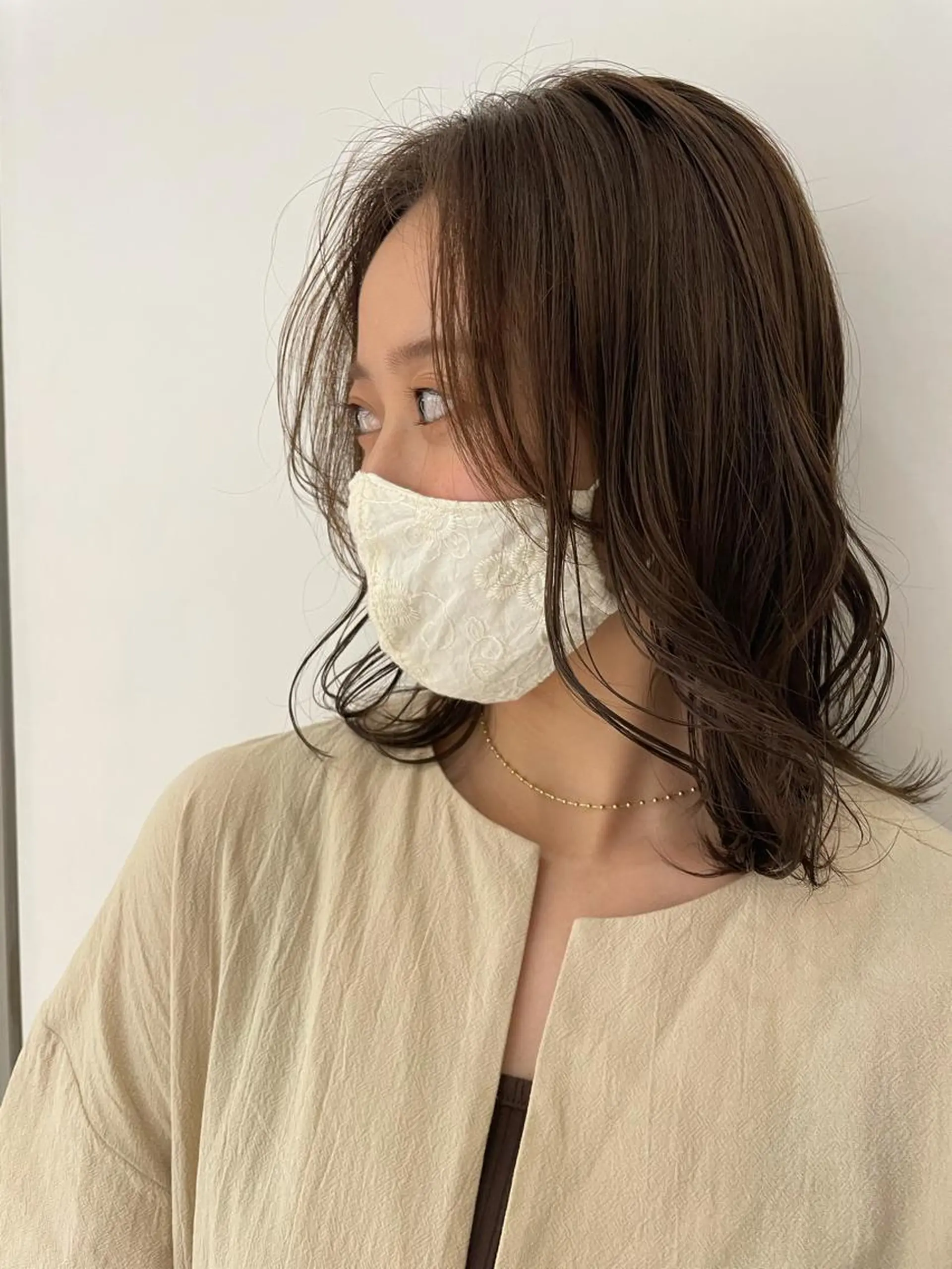 ロング カラー 韓国風パーマ/ヘア セット/店長みづきのヘアスタイル