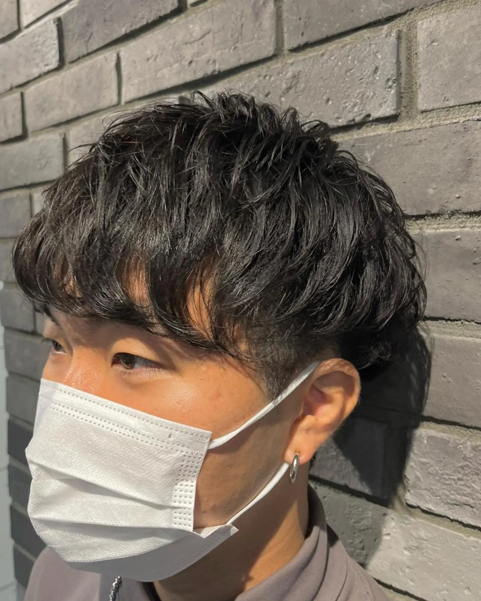 ショート カラー メンズ メンズパーマ 学生(メンズ向け) メンズショート ツーブロック 外国人風カラー 🌿ヤマグチ ユウキ🌿のヘアスタイル