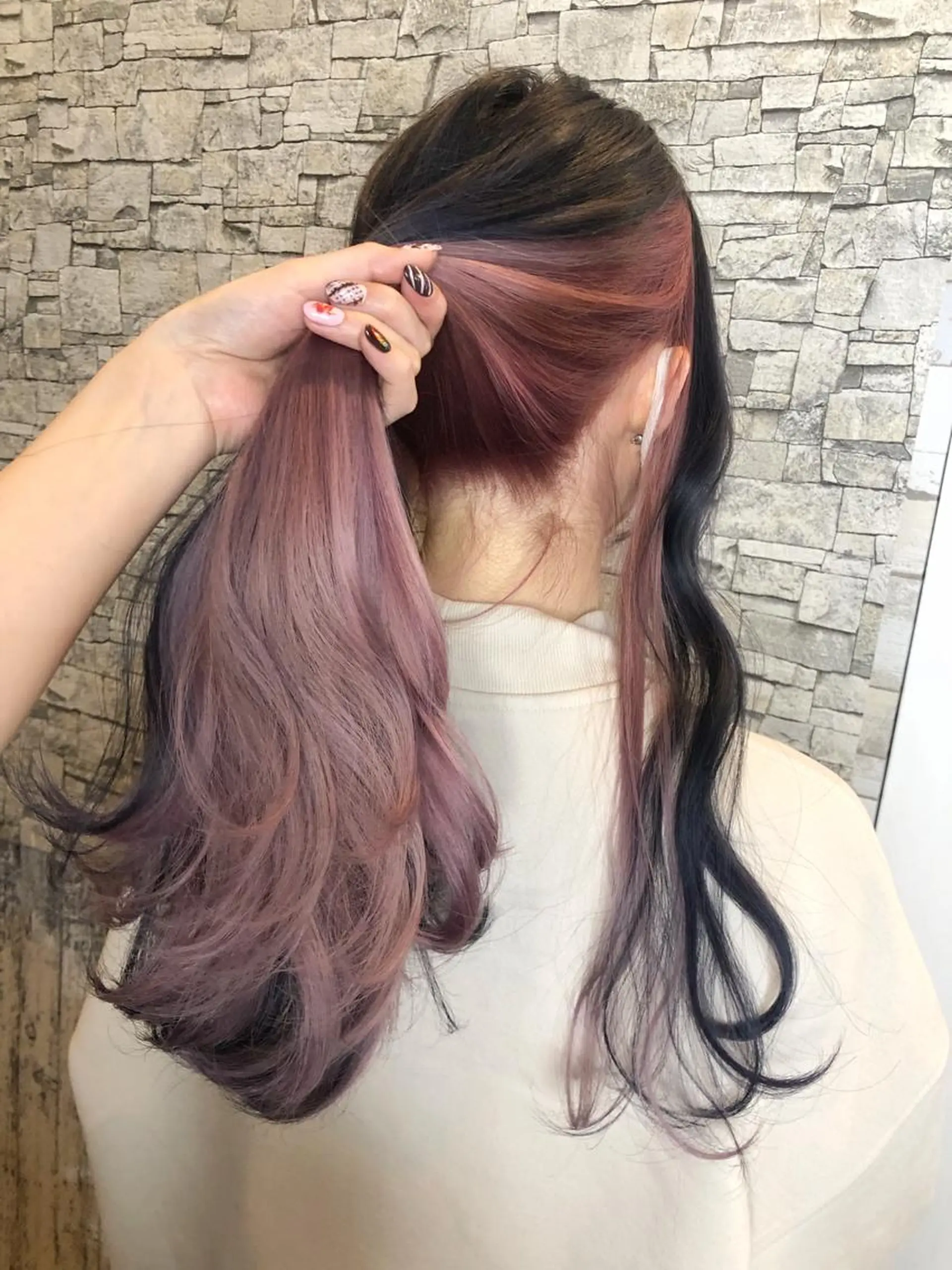 ロング L'wis所属・🪄🫧ハイトーン/ 乙津茜🐰L'wisのヘアスタイル