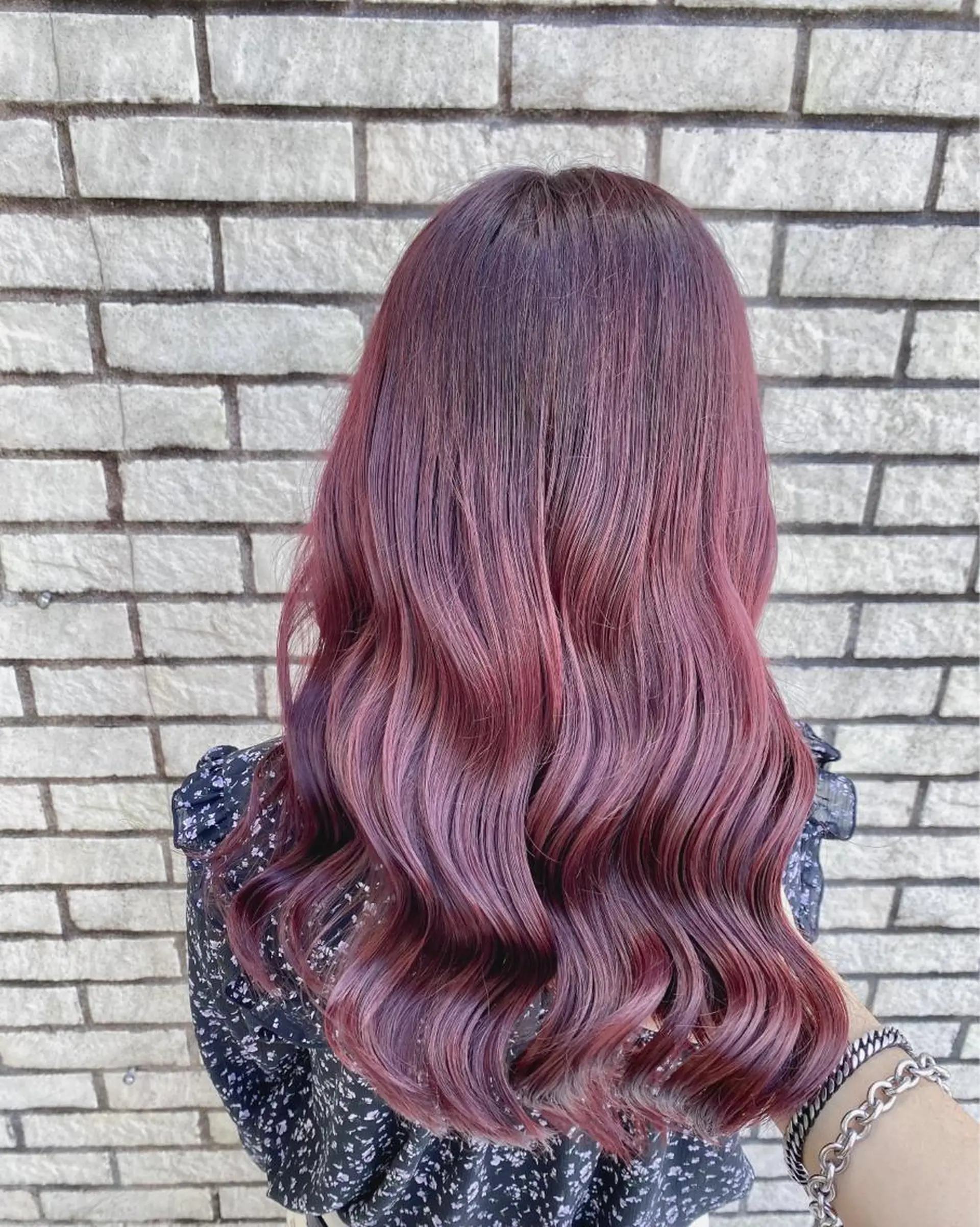 セミロング カラー ヘアカラー トリートメント 艶髪レイヤー屋さん 大澤竜馬のヘアスタイル