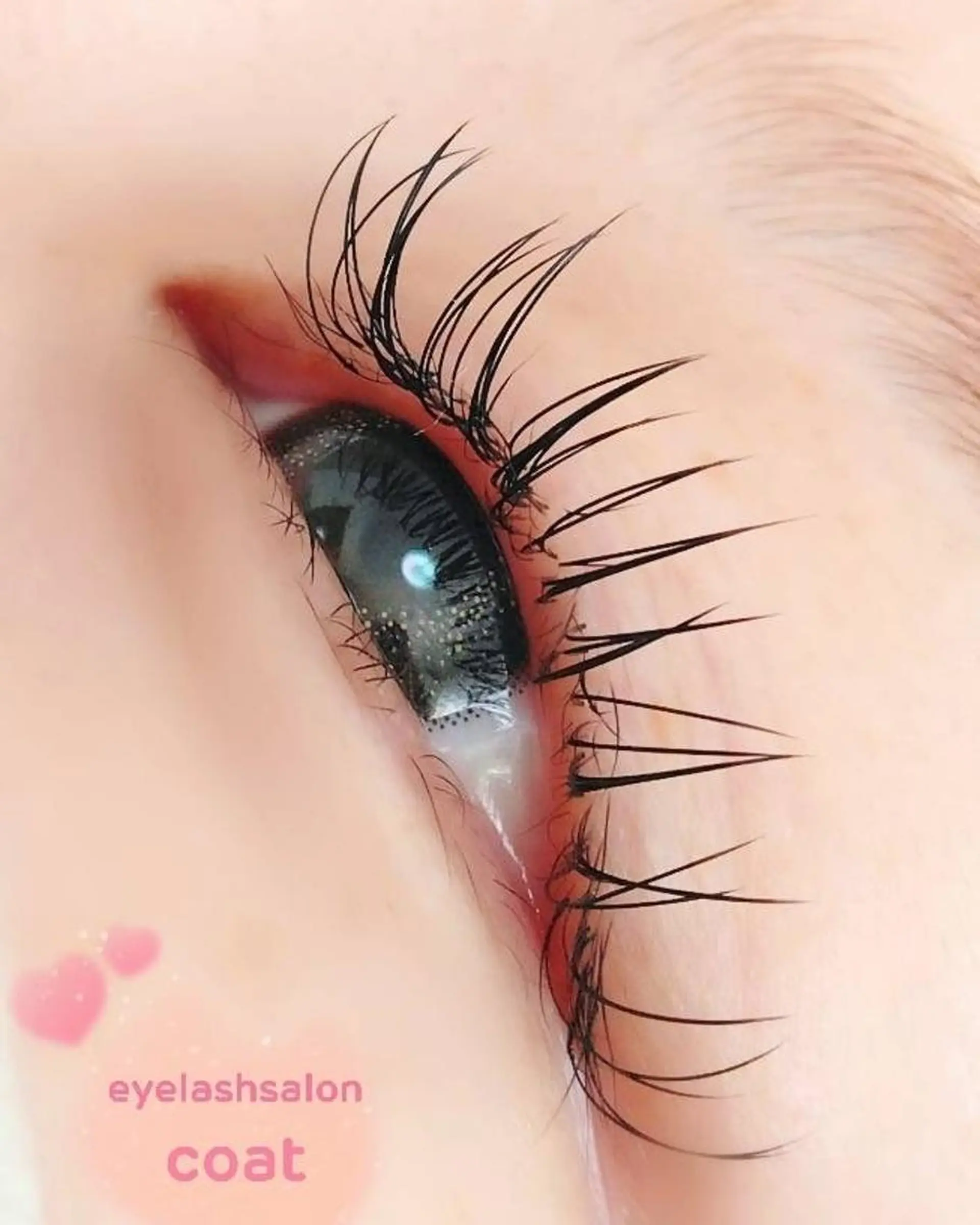 マツエク・マツパ フラットラッシュ マツエク eyelash salon coat所属・eyelash saloncoatのマツエク・マツパデザイン