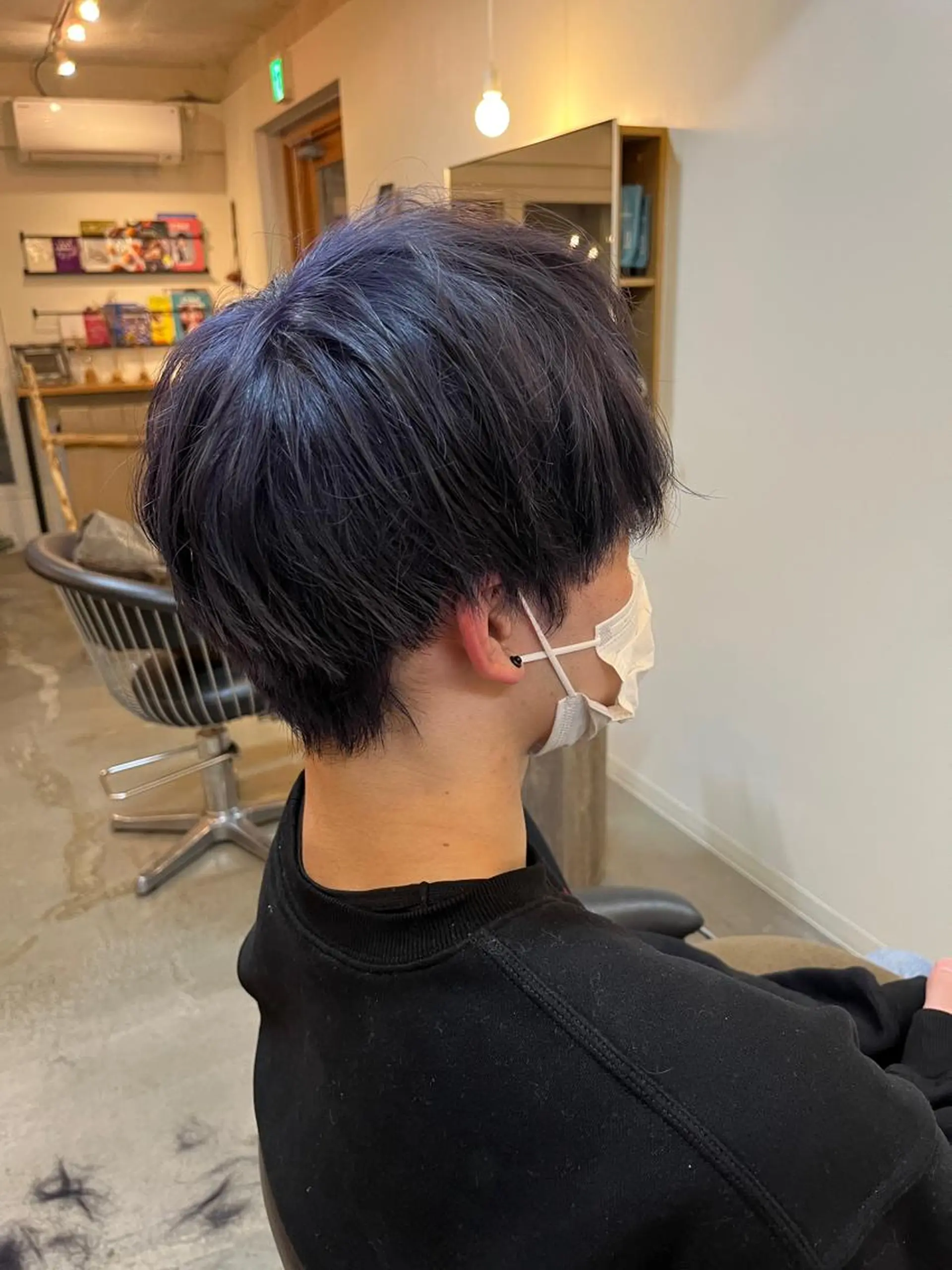 カラー メンズ 三品 早妃のヘアスタイル