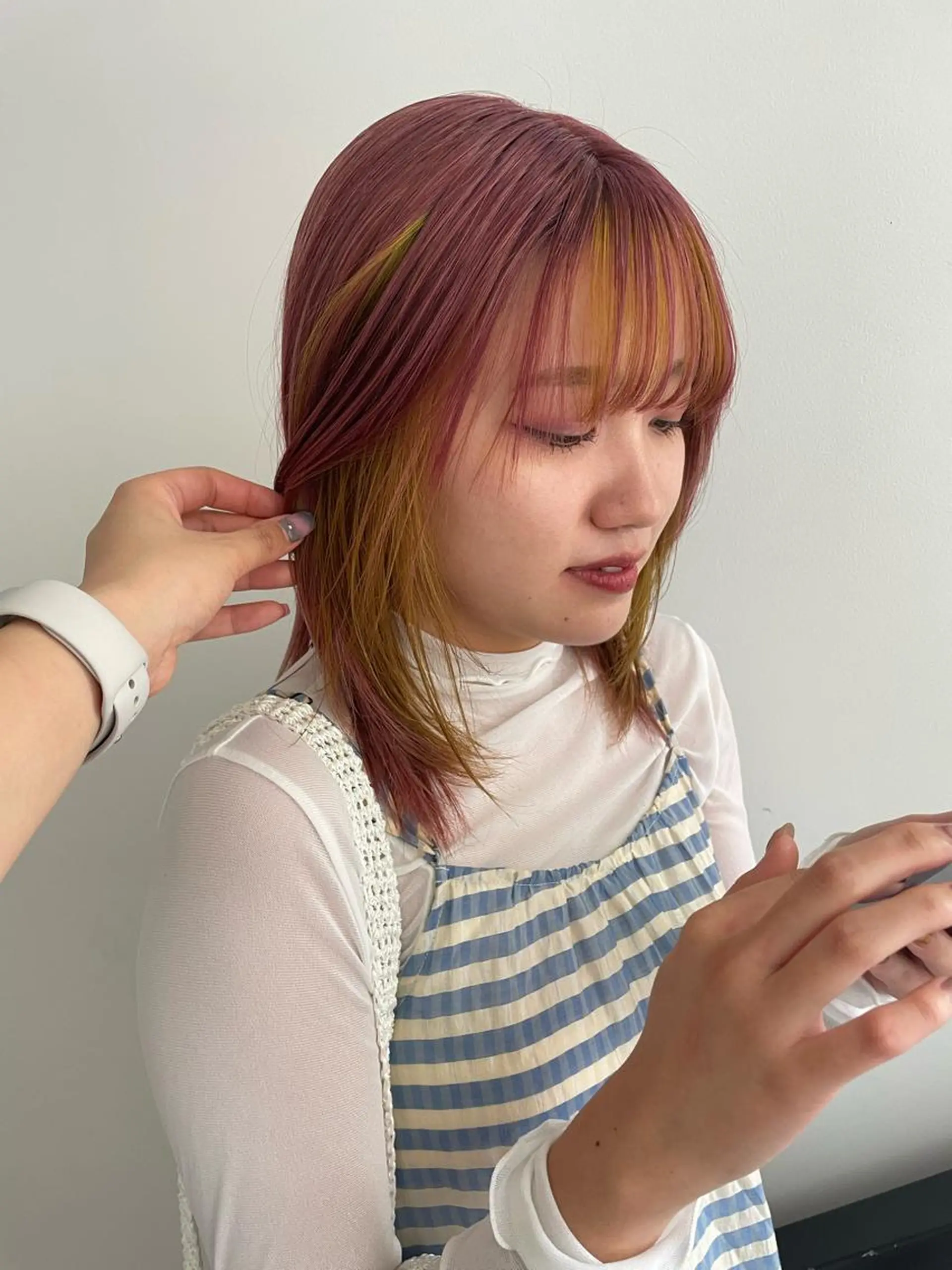 カラー ヘアカラー デザインカラー 🎀REINA🎀のヘアスタイル