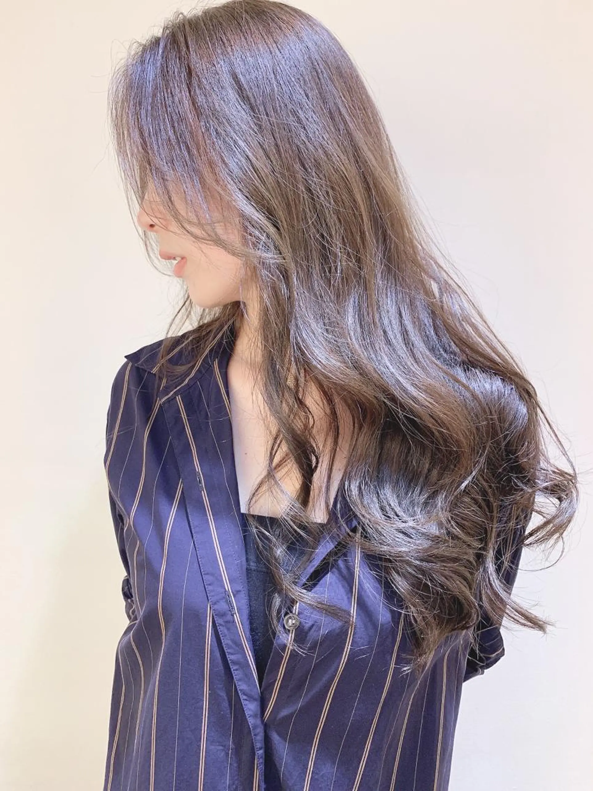 ロング カラー ベージュカラー 髪質改善サロン 心斎橋ARCHEのヘアスタイル