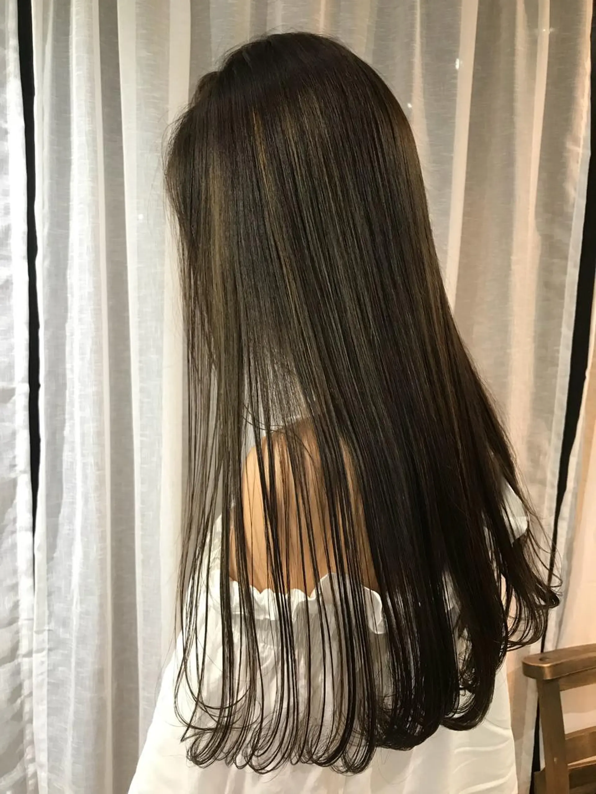 ロング カラー ヘアカラー トリートメント レイヤー/顔周り /AKARIのヘアスタイル