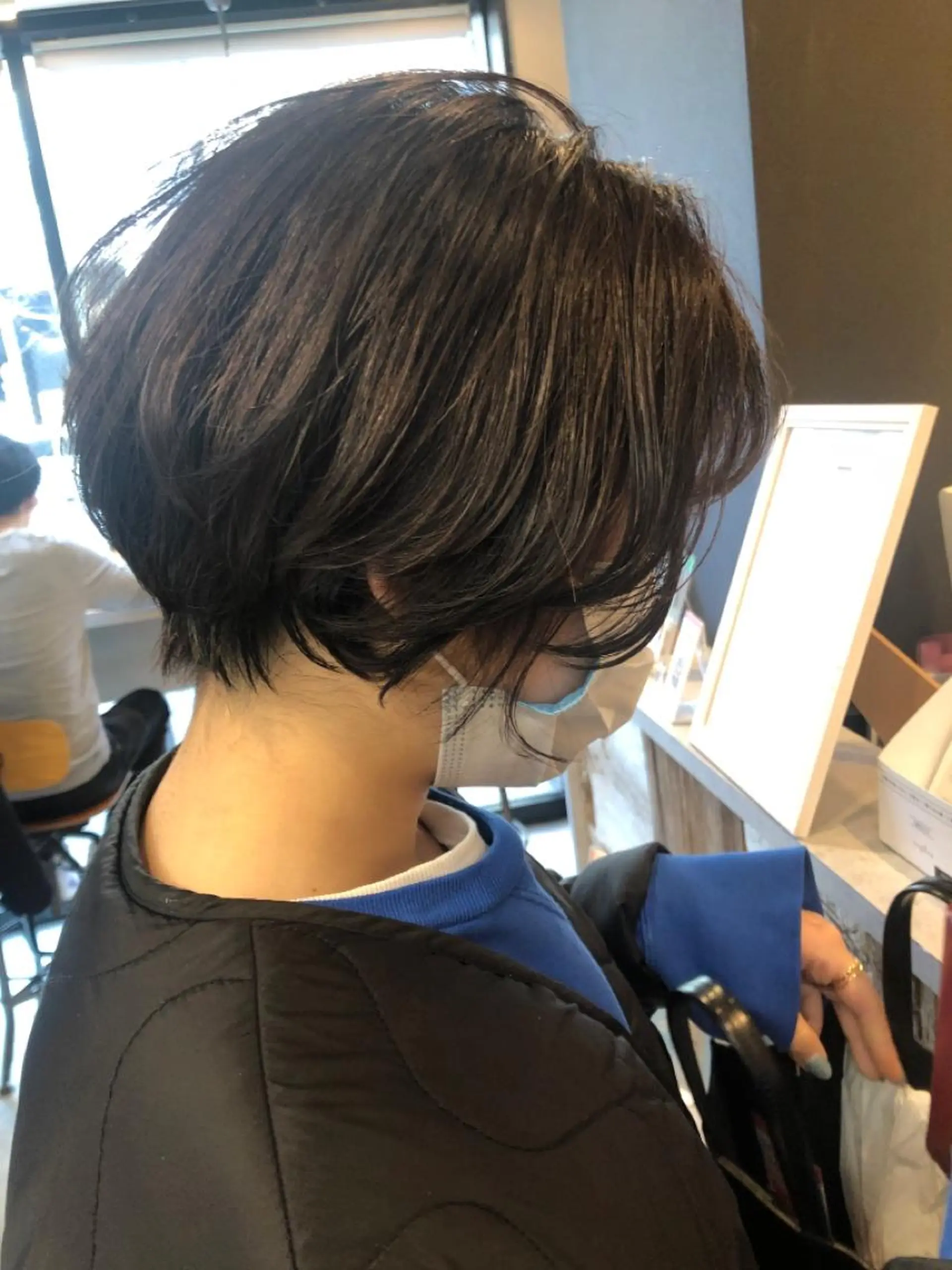 ショート カット トリートメント Letters〜letters hair design〜所属・ショート✨顔まわり マツモト　ショウゴのヘアスタイル