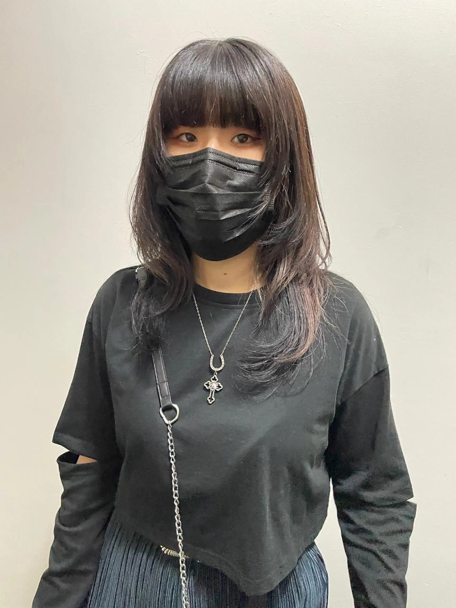 セミロング silo所属・silo MOKA 顔周りカット🦦のヘアスタイル