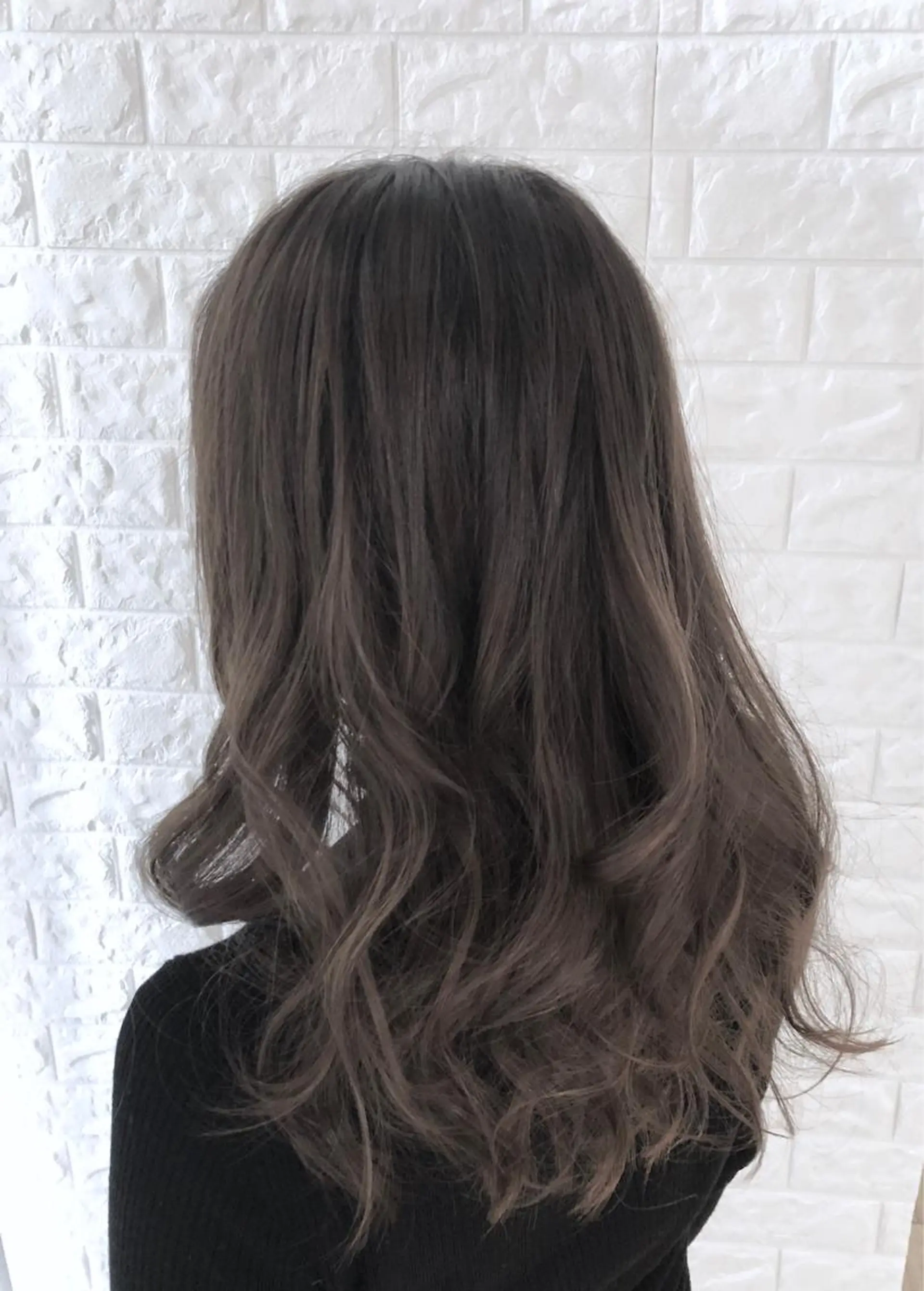 セミロング アッシュ 縮毛矯正/髪質改善 主税巧一のヘアスタイル