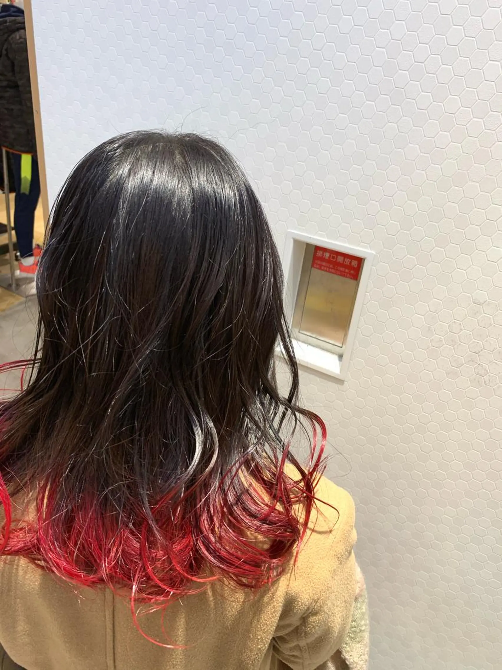 ロング カラー 大橋 一智のヘアスタイル