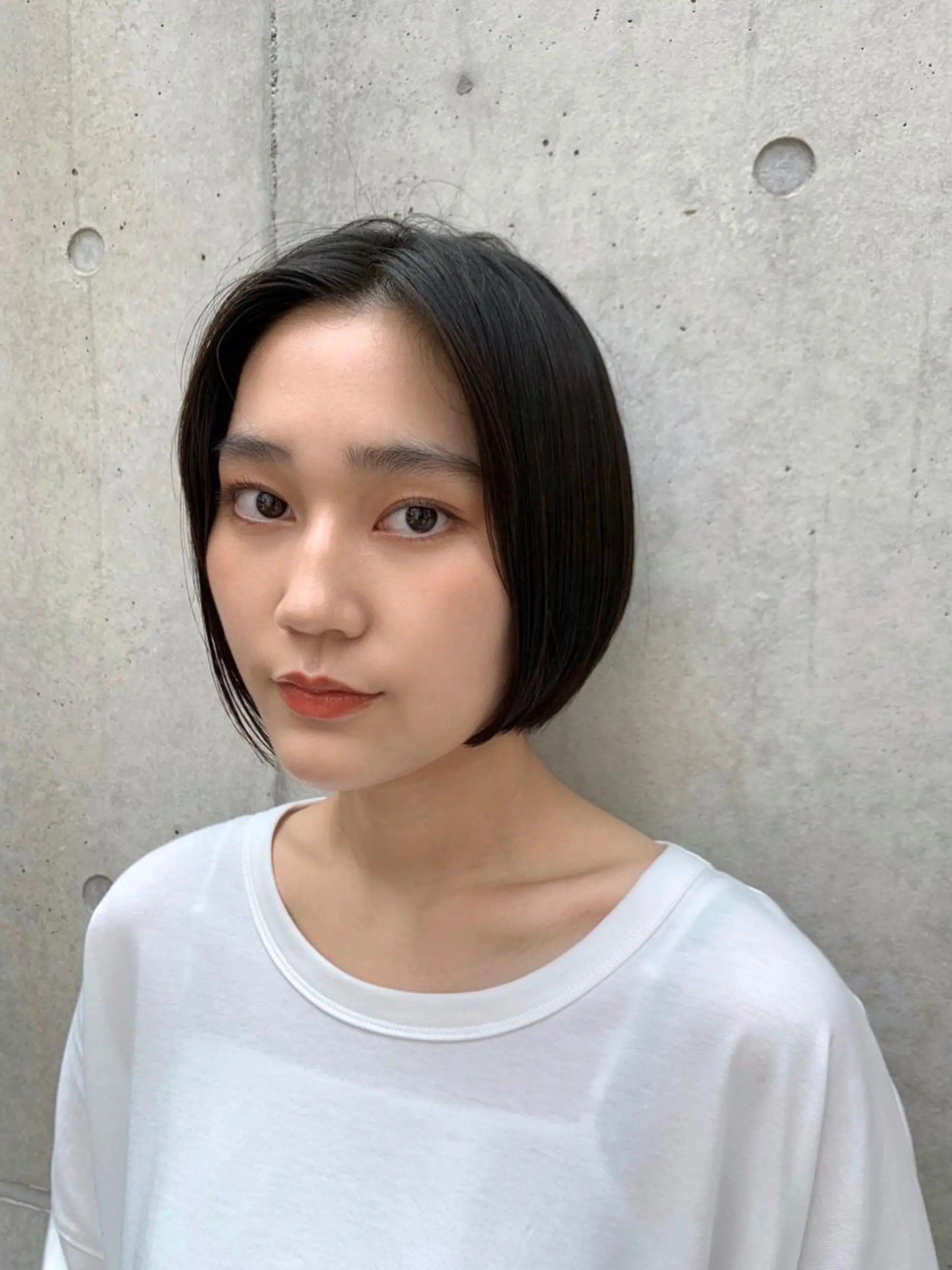 ミディアム カラー conne&riri所属・MA YUのヘアスタイル