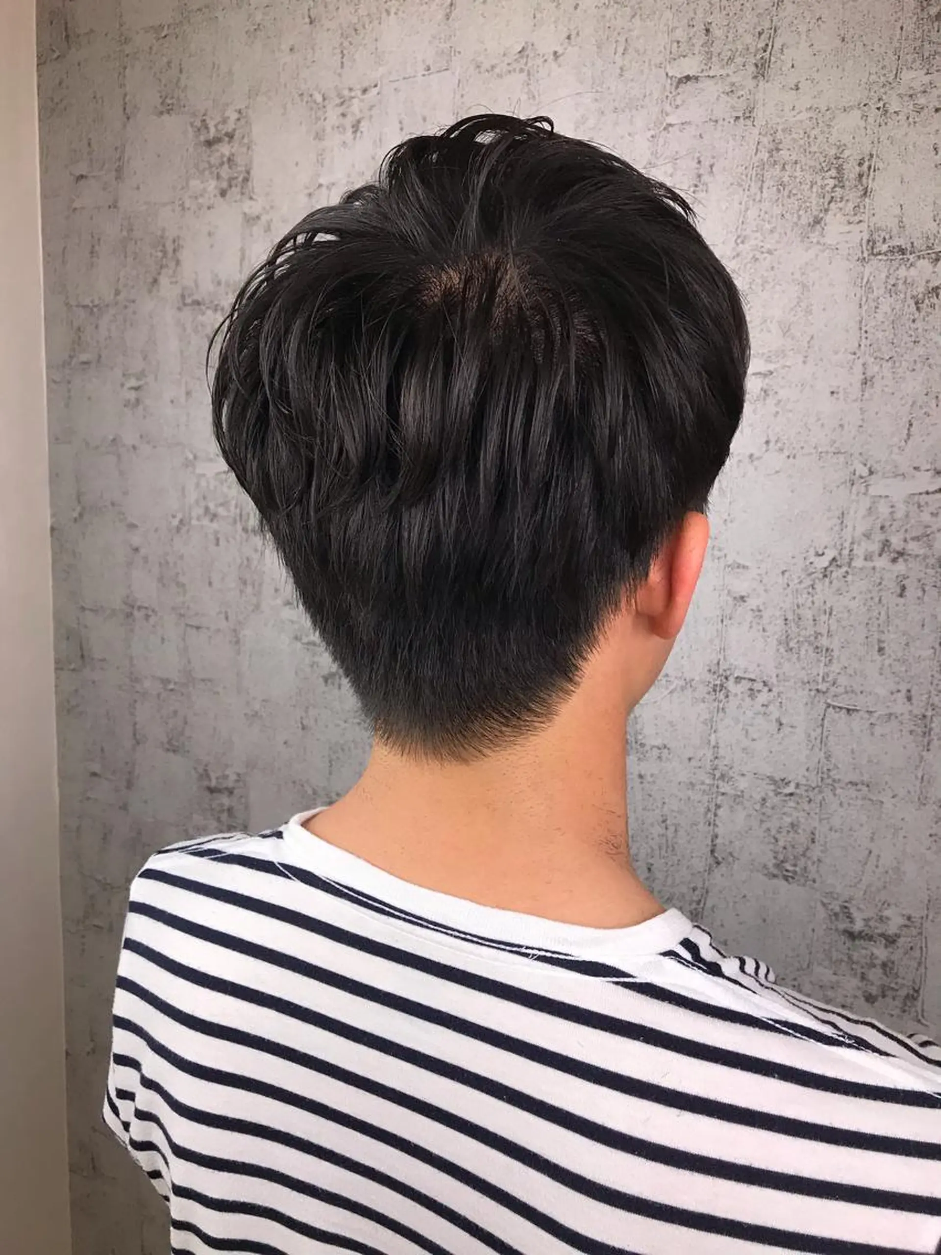 ミディアム パーマ メンズ 小島 健太郎のヘアスタイル
