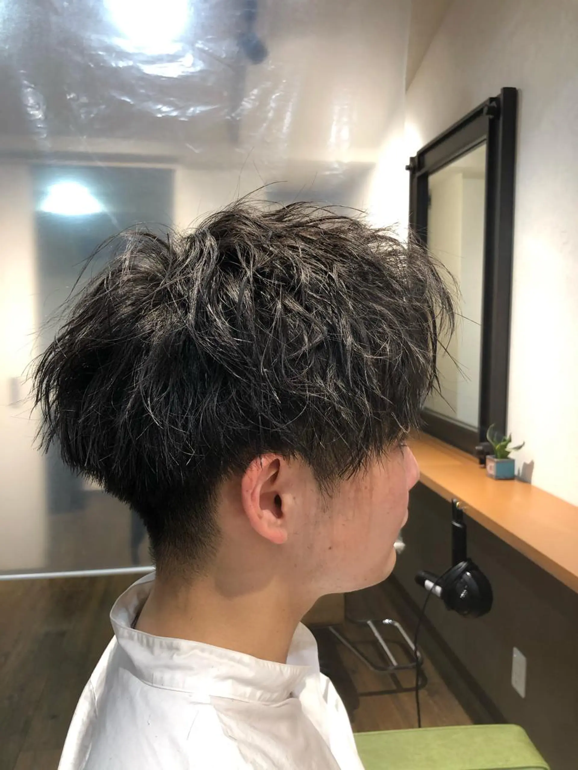パーマ メンズ メンズパーマ BELO福島所属・ツイストスパイラル 成林康平のヘアスタイル