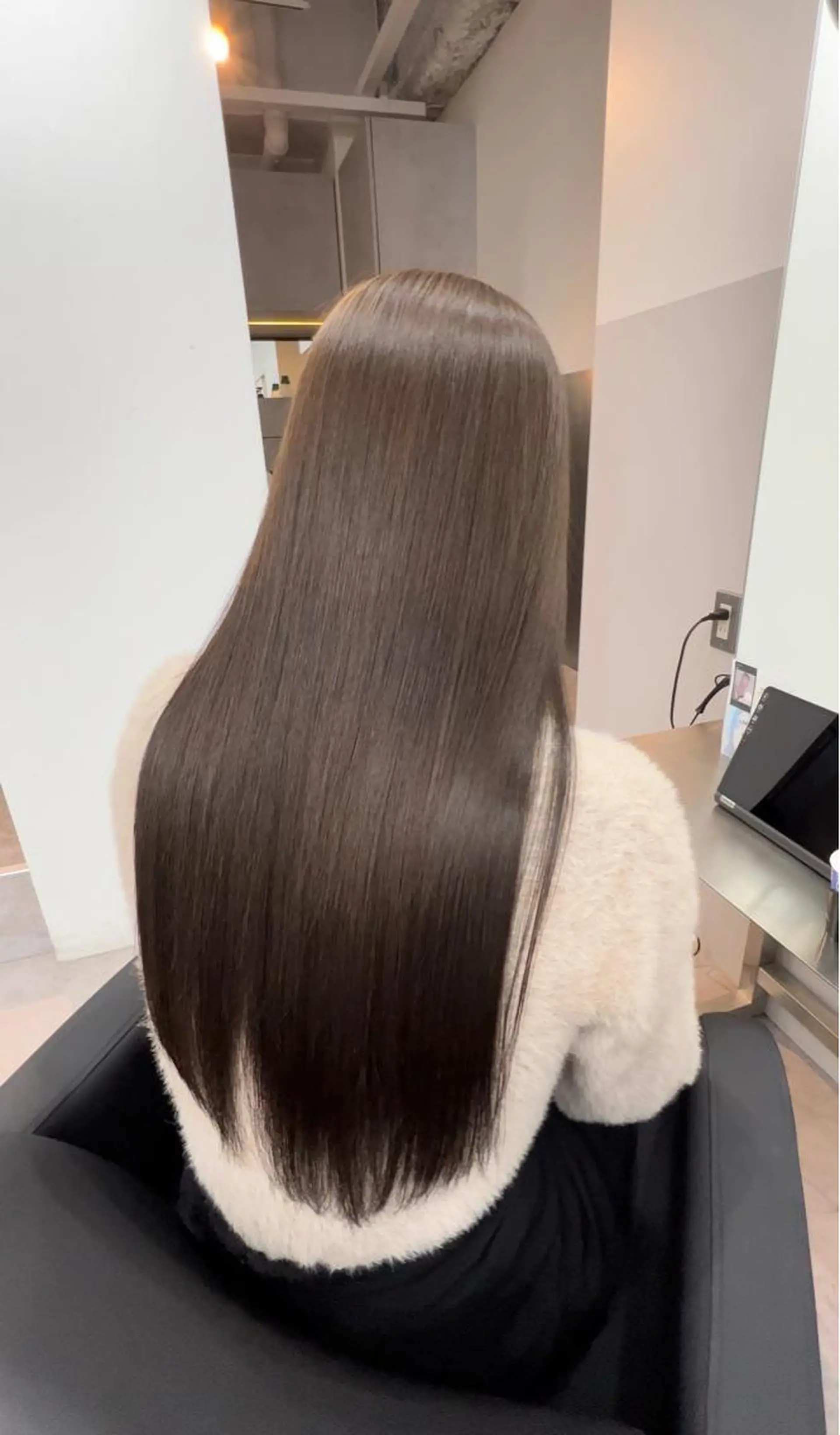 ロング 髪質改善 トリートメント ヘアカラー トリートメント 🫧髪質改善 講師🫧🍎幹細胞のヘアスタイル