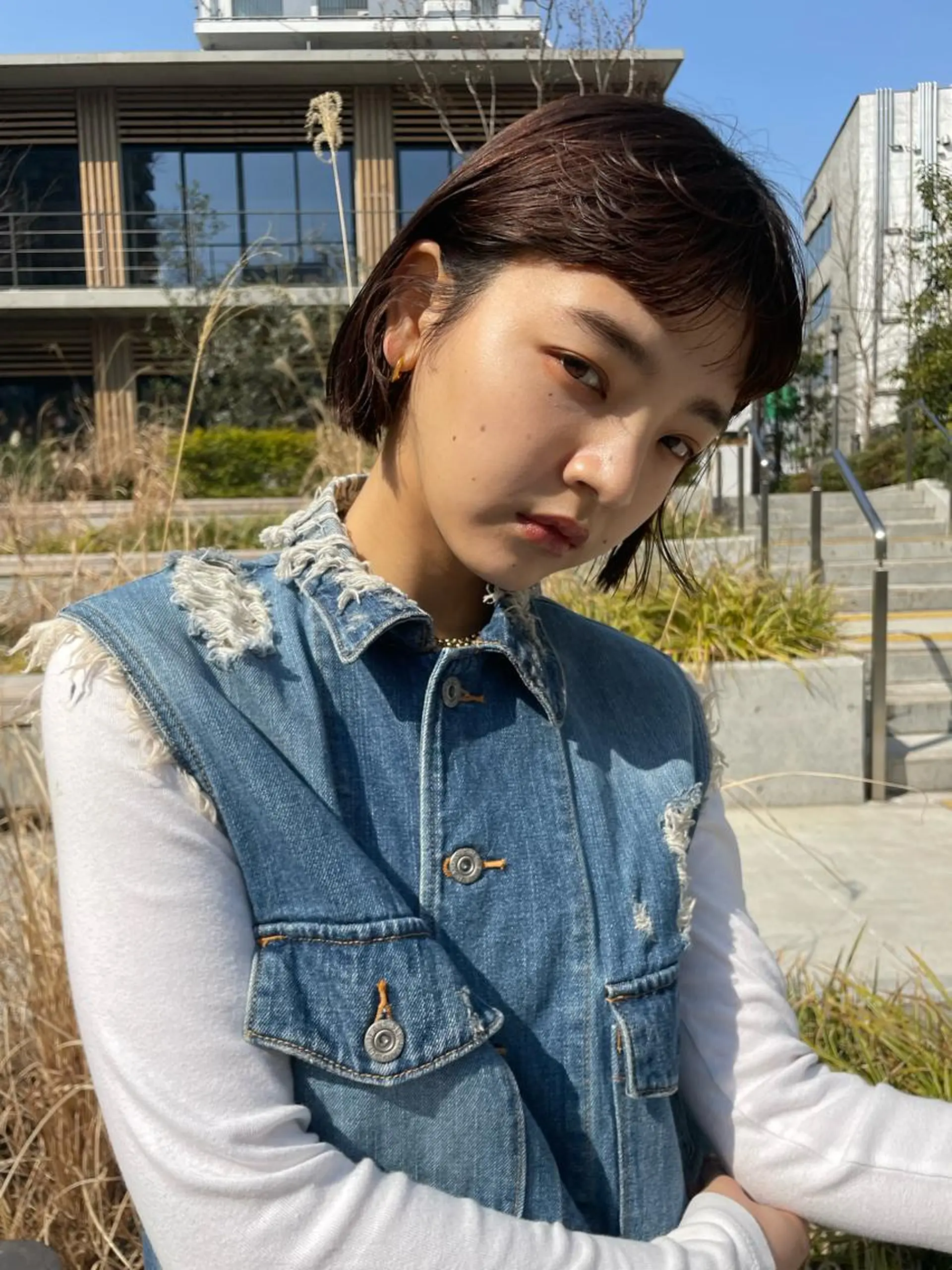 ショート カラー classic 新横浜所属・大人girly🛋️ 🤍yukakoのヘアスタイル