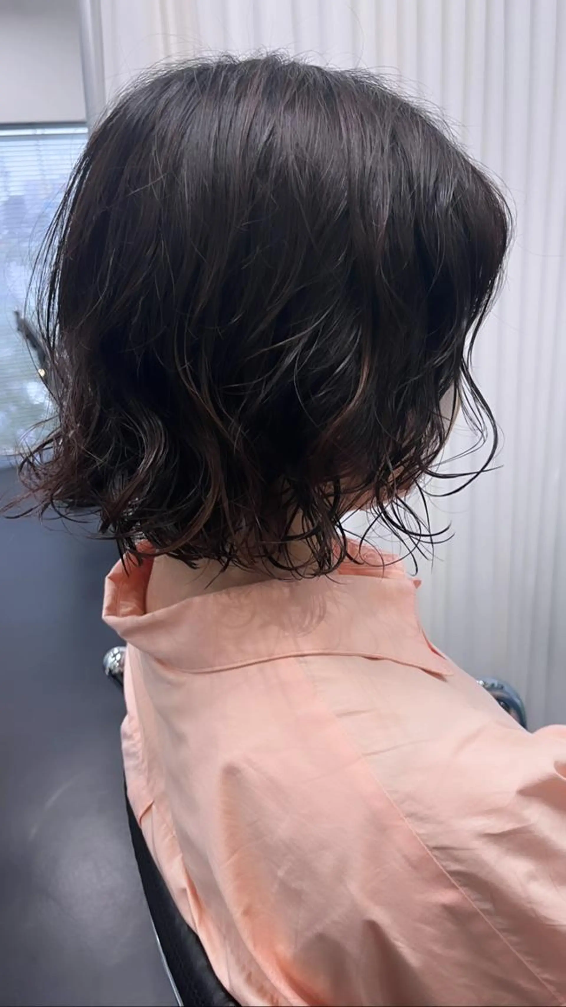 ミディアム パーマ ミディアムパーマ カット パーマ heir studio Baretta所属・山本 銀次郎のヘアスタイル