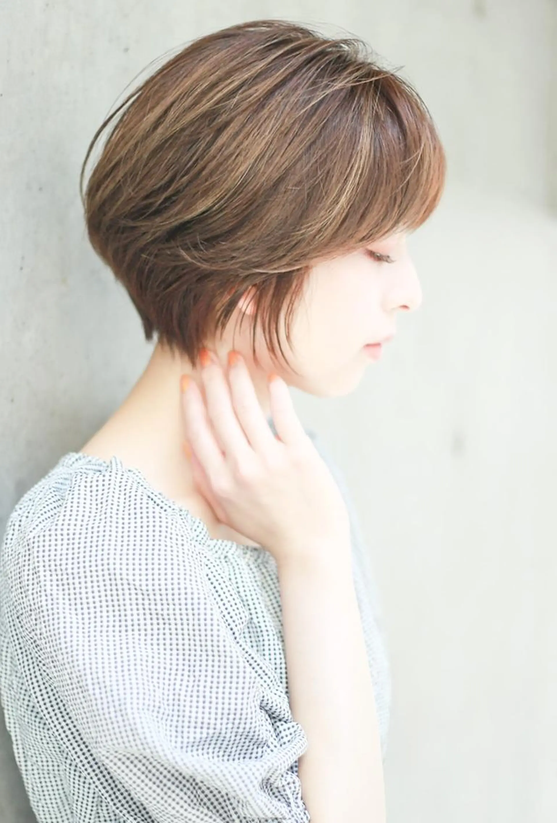 ショート ボブ 似合わせカット ショートヘア 小顔カット カット トリートメント ケイト🌙 ブリーチカラーのヘアスタイル
