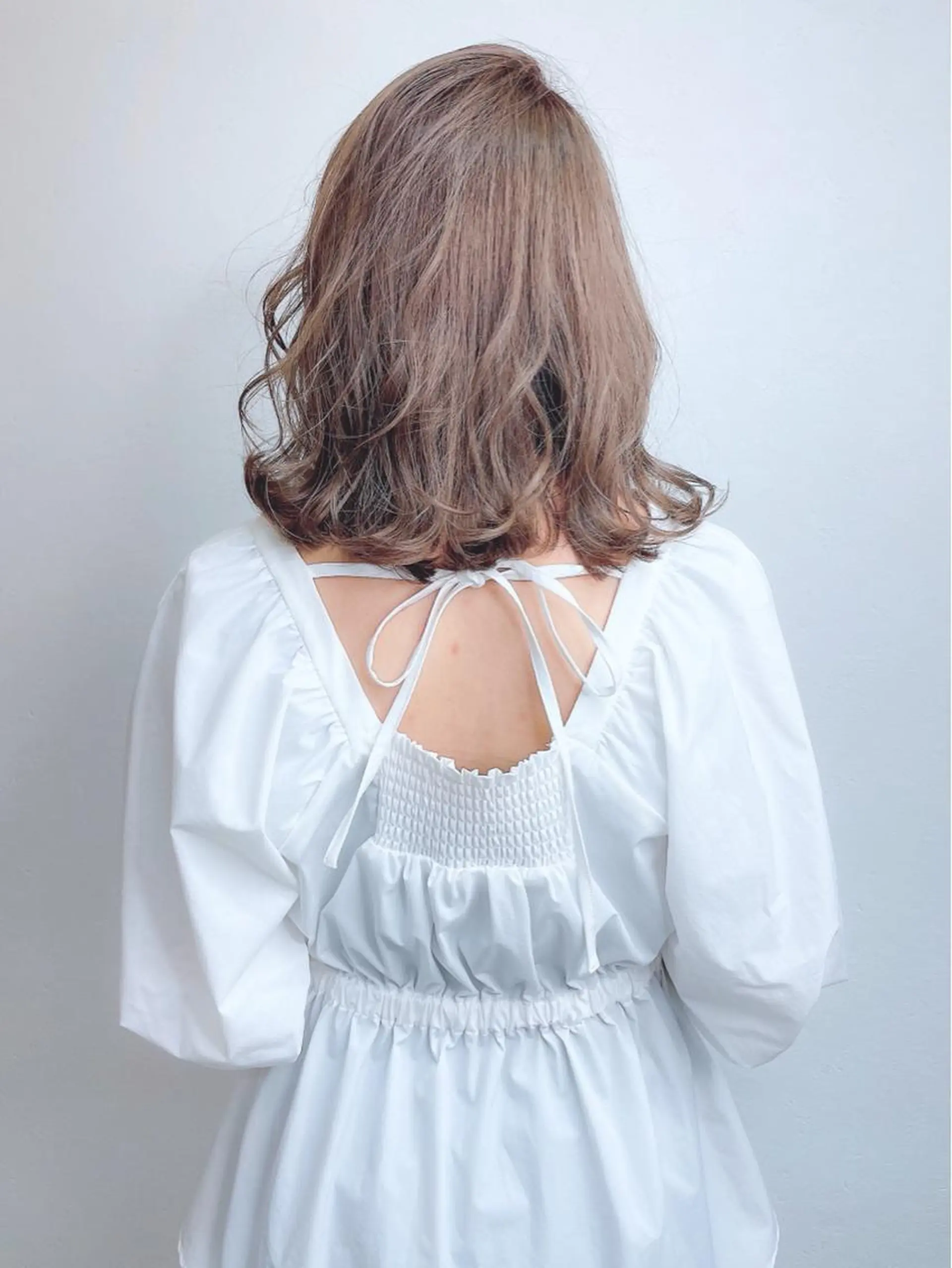 ミディアム カラー パーマ LUXBE  HAKATA博多バスターミナル店所属・Luxbe hakataのヘアスタイル