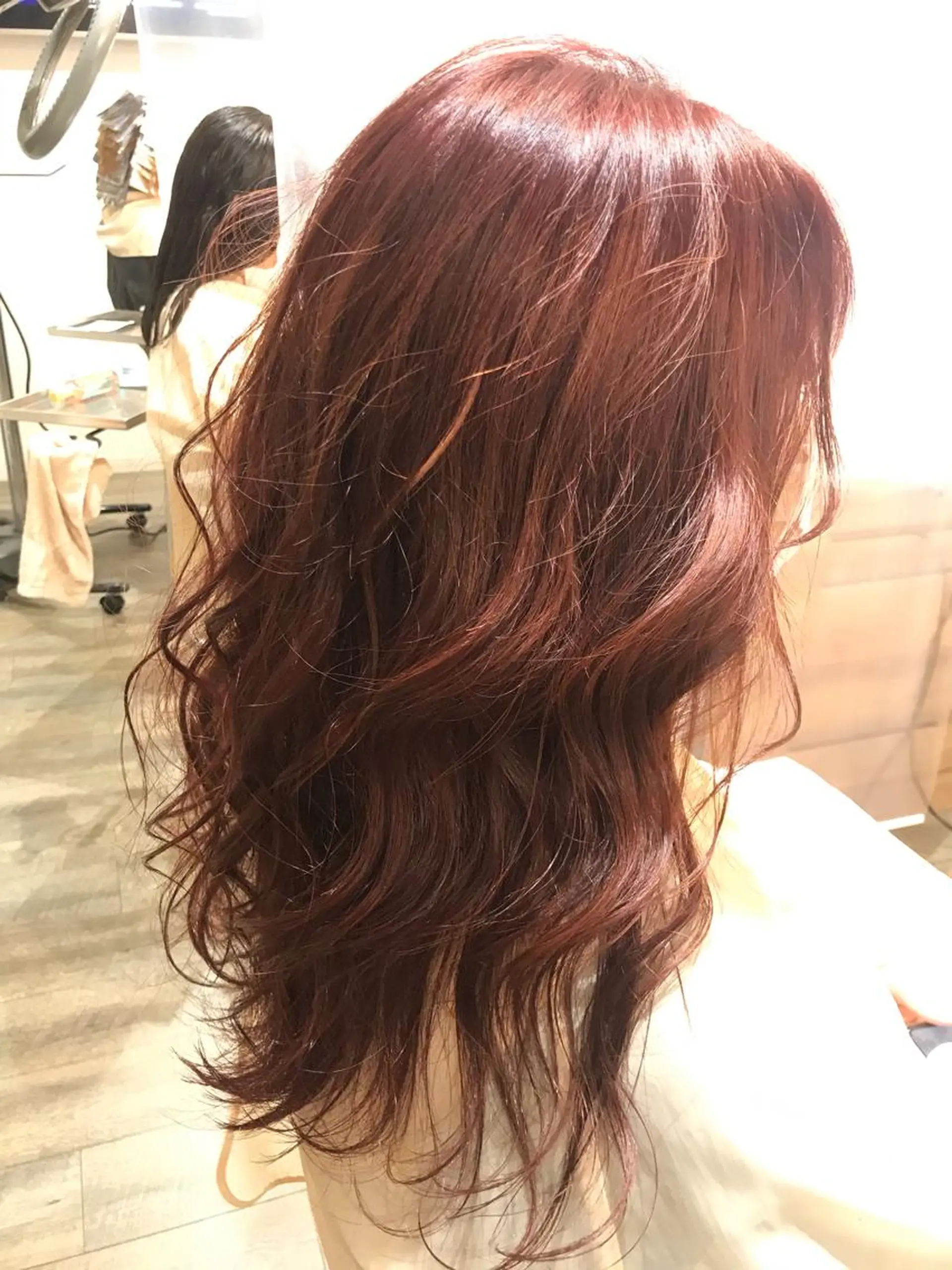 ロング カラー ピンクカラー レッドカラー 12月限定クーポン 💕大量更新ブリーチのヘアスタイル