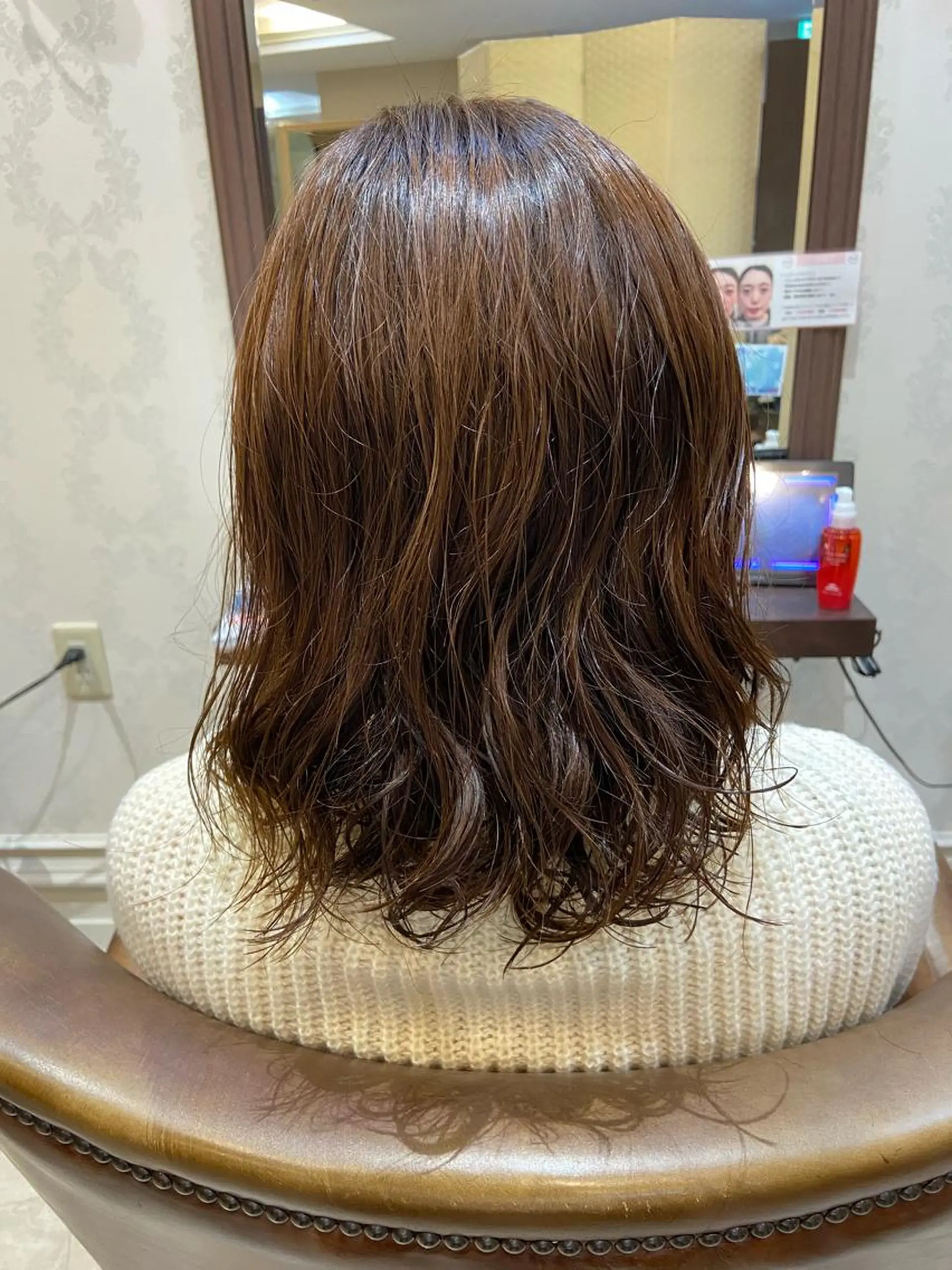 ミディアム VISAGE   join所属・コバヤシ ユウスケのヘアスタイル