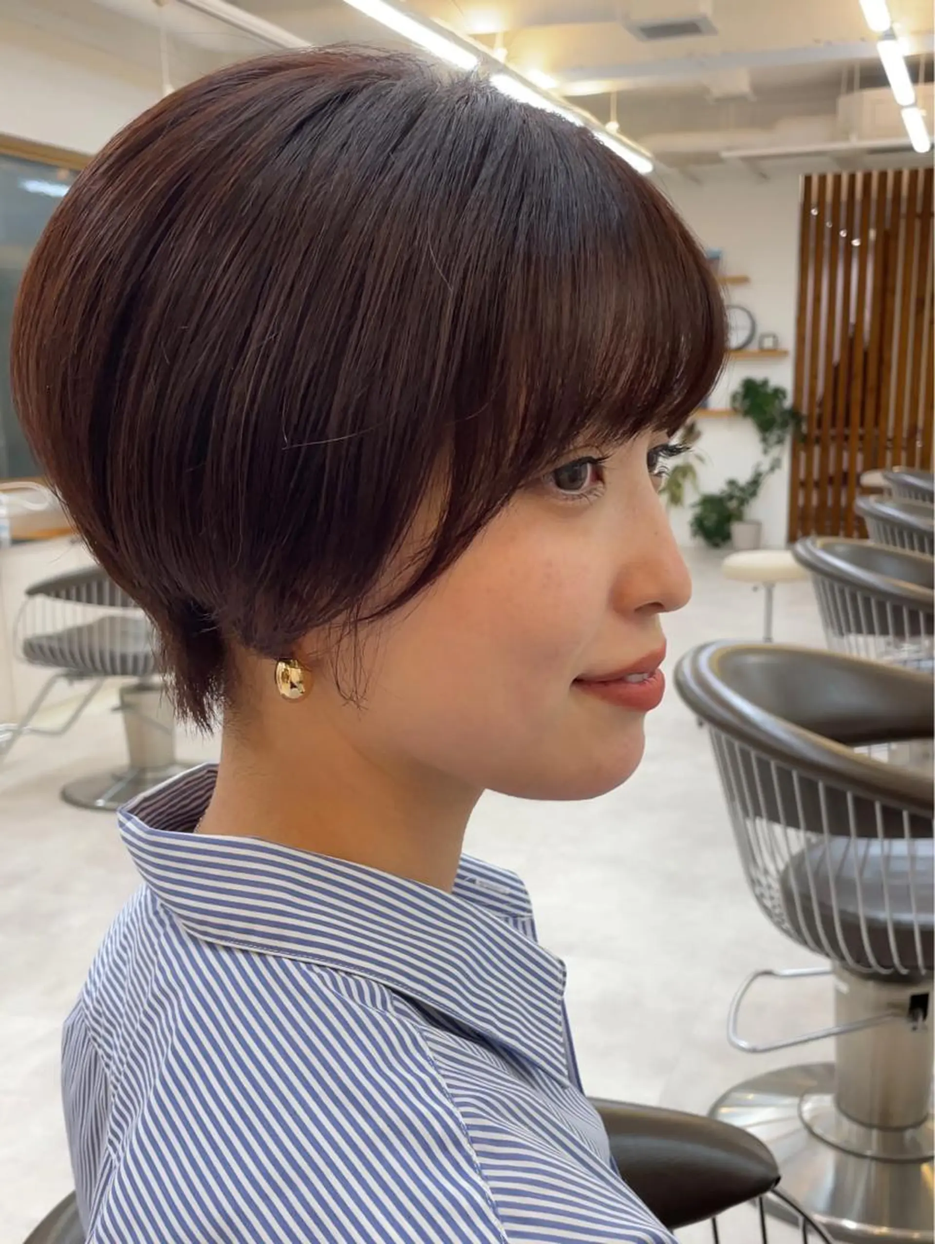 ショート カラー ショートヘア 仙台ブリーチカラー デザインカラーあすかのヘアスタイル