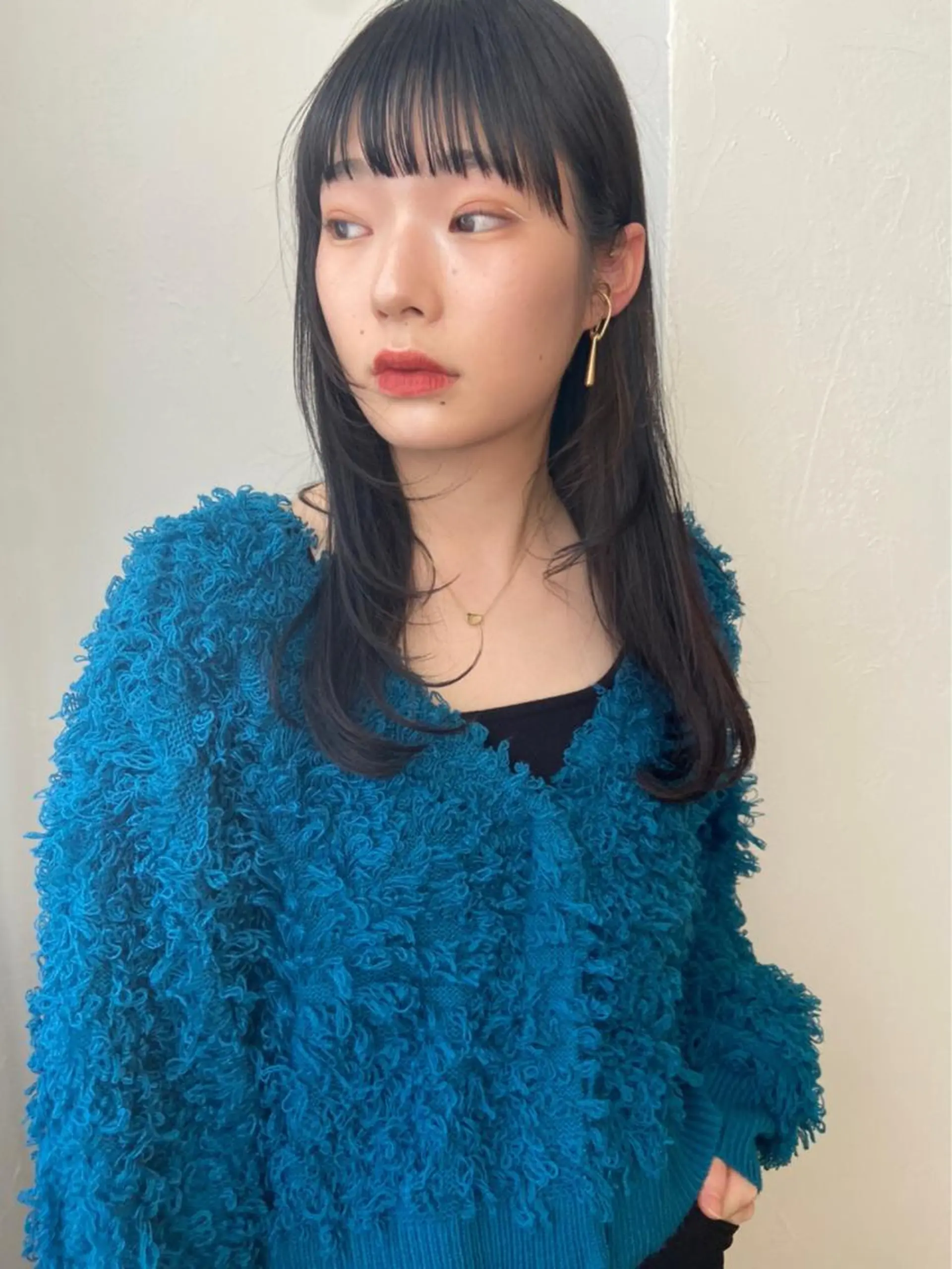 ロング カラー ヘアカラー i muのヘアスタイル