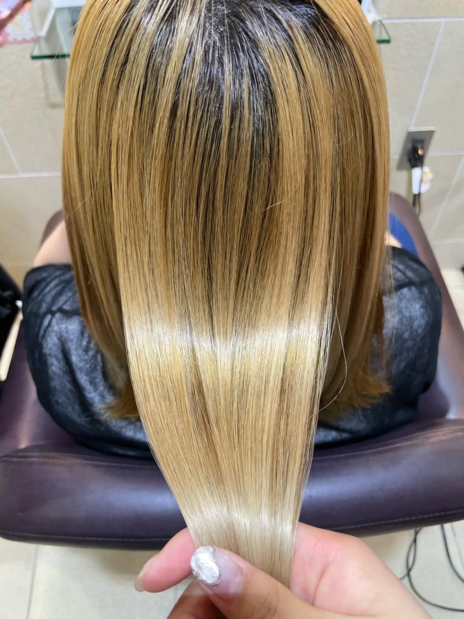 ミディアム 艶髪/巻ける縮毛矯正 /髪質改善naoのヘアスタイル