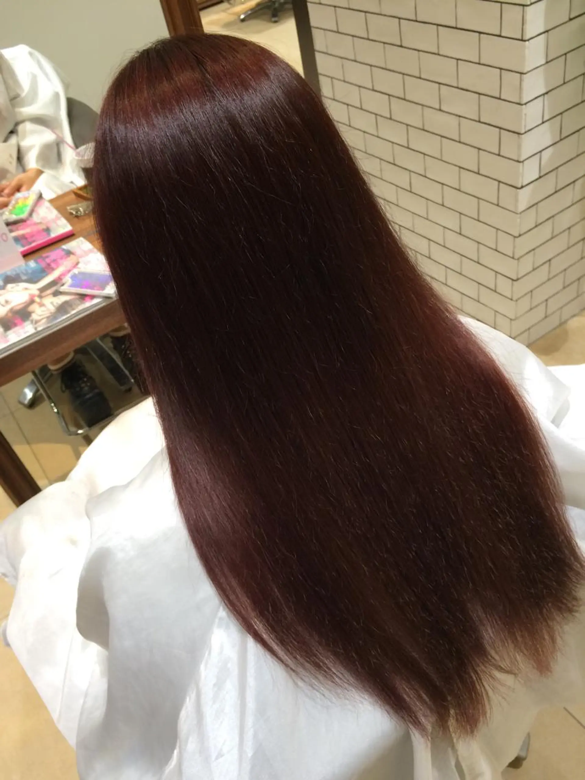 ロング カラー 佐々木 好乃のヘアスタイル