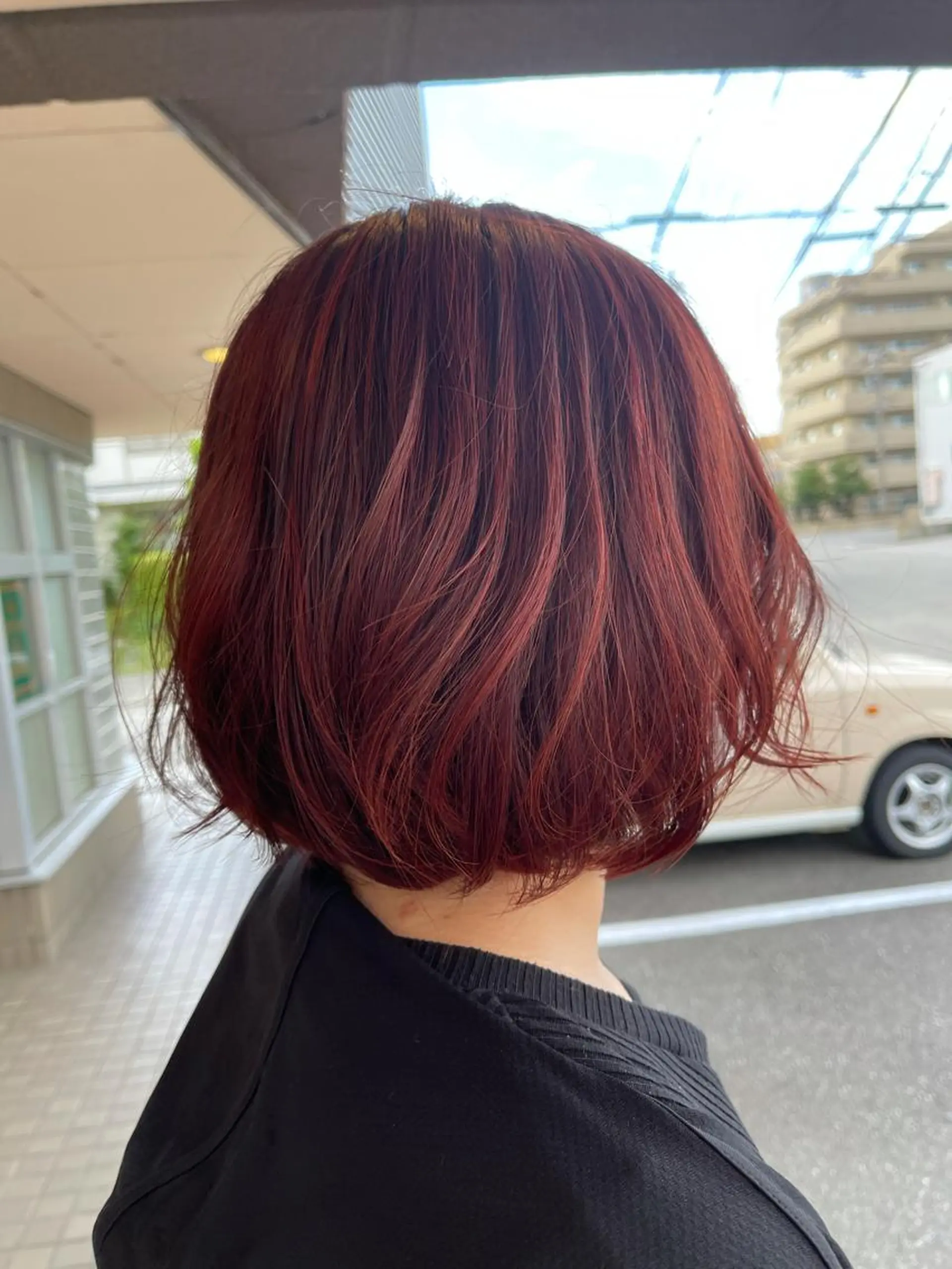 ショート ヘアカラー 谷川 由子のヘアスタイル