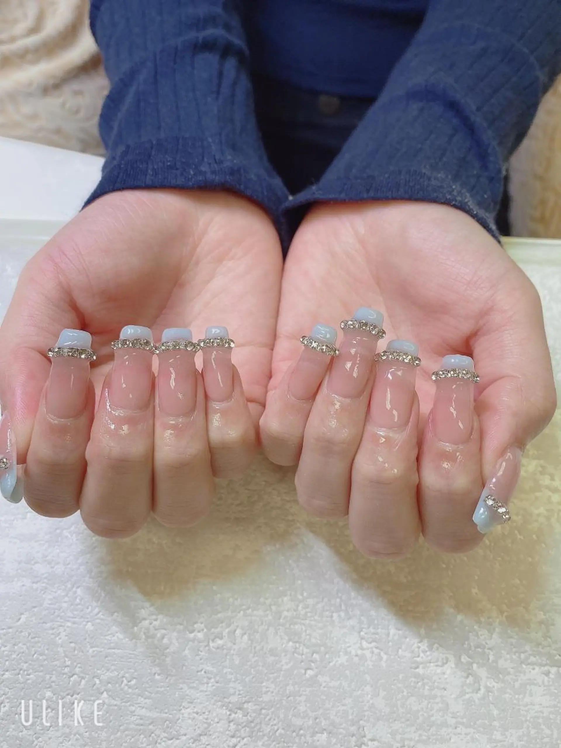 セミロング ハンドネイル JNA認定講師🌸 RIEのネイルデザイン