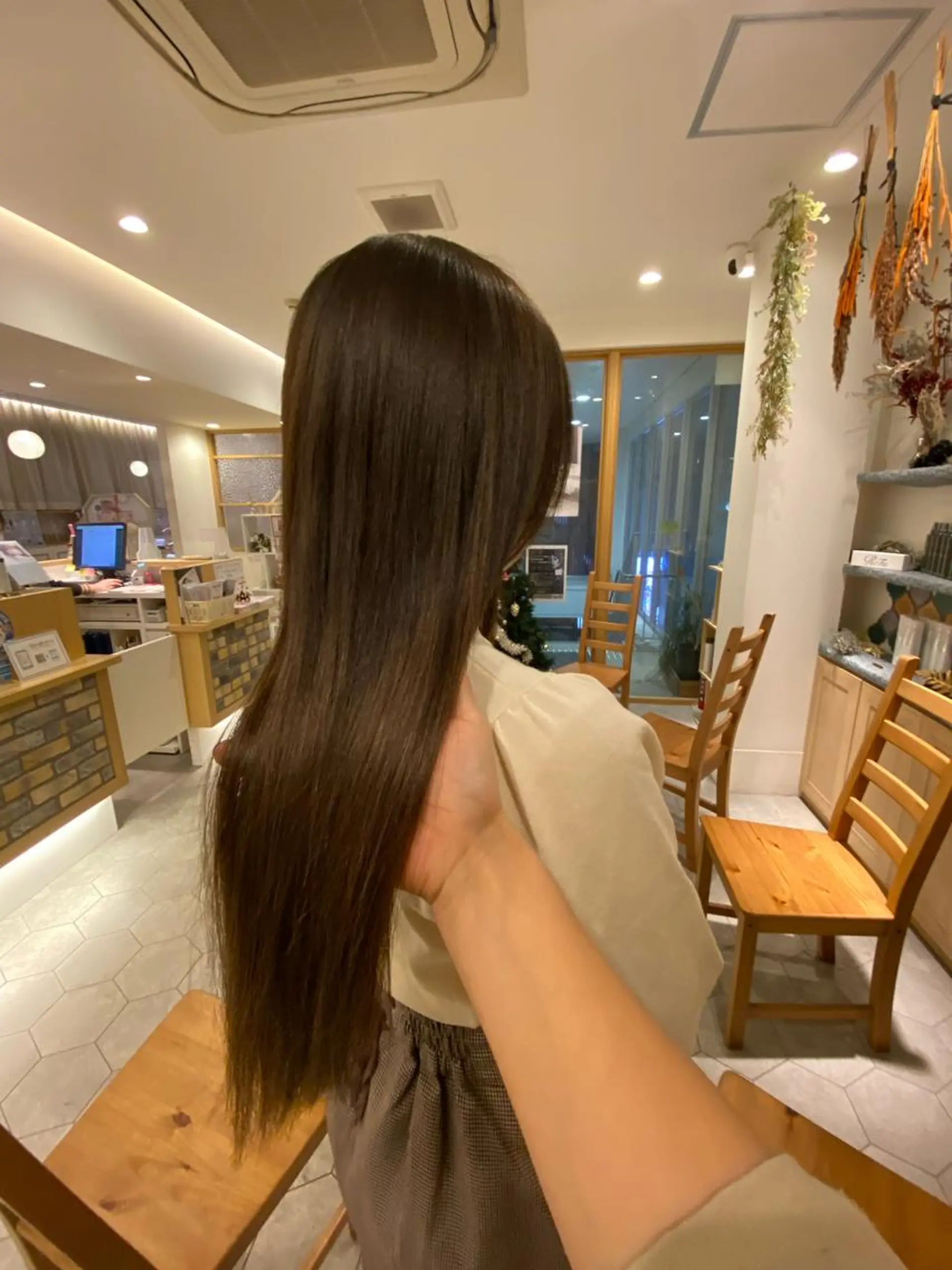 ロング 切りっぱなしボブ ボブ エクステ ロング 艶髪/シールエクステ 🌻ノゾミ🌻のヘアスタイル