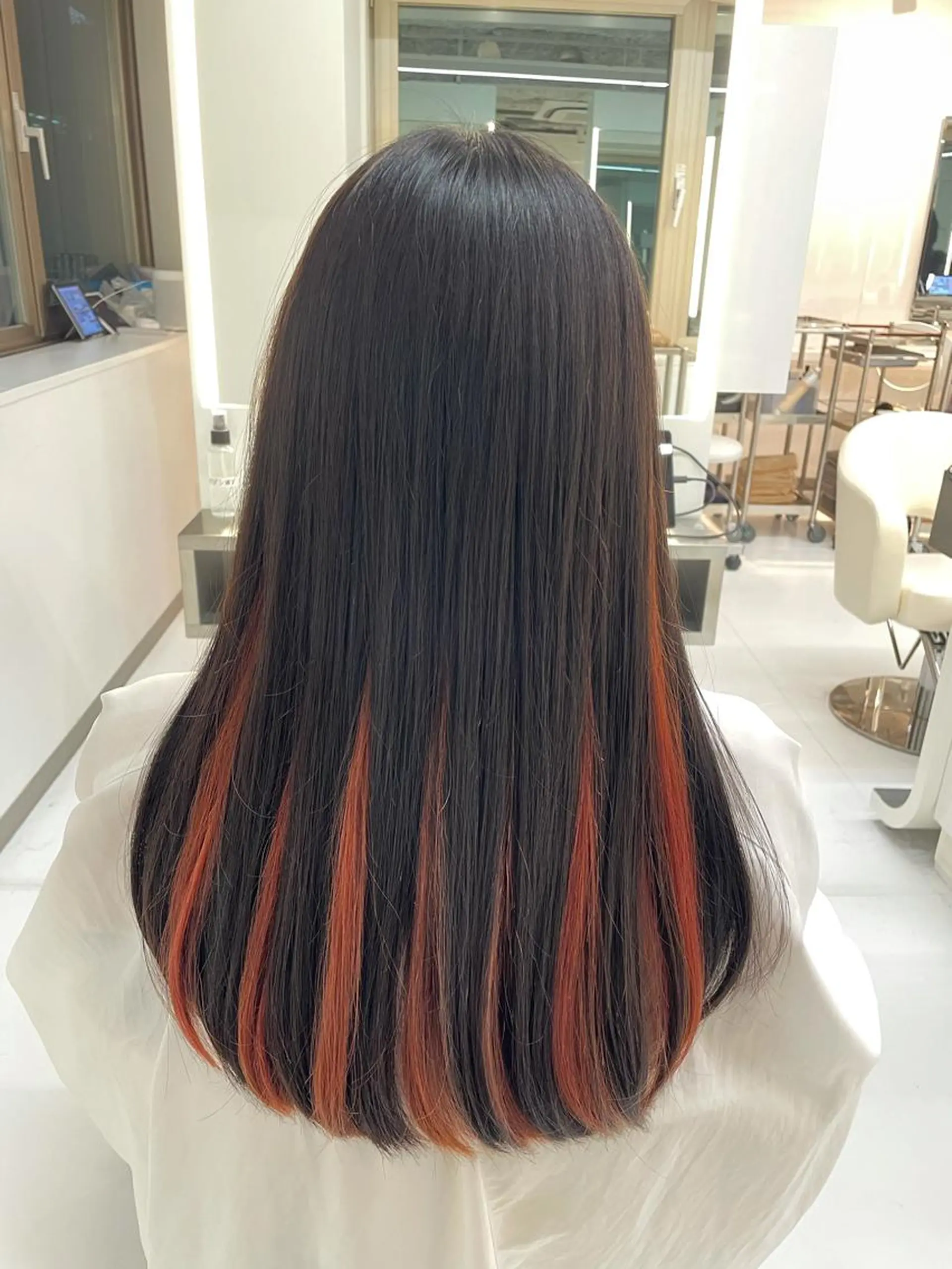 ロング カラー ヘアカラー トリートメント 💈髪質改善メニュー 佐藤 萌💈のヘアスタイル