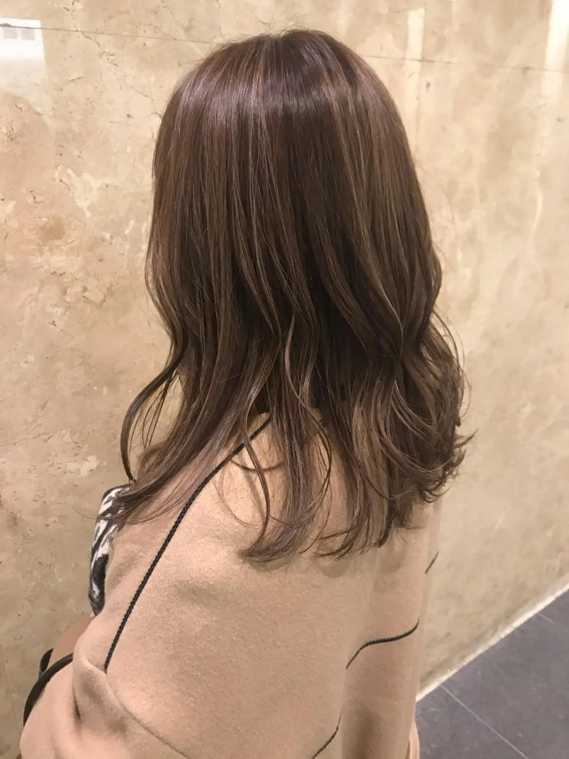 ミディアム カラー ヘアカラー トリートメント La.Lauren所属・Ryo ✨透明感カラー✨のヘアスタイル