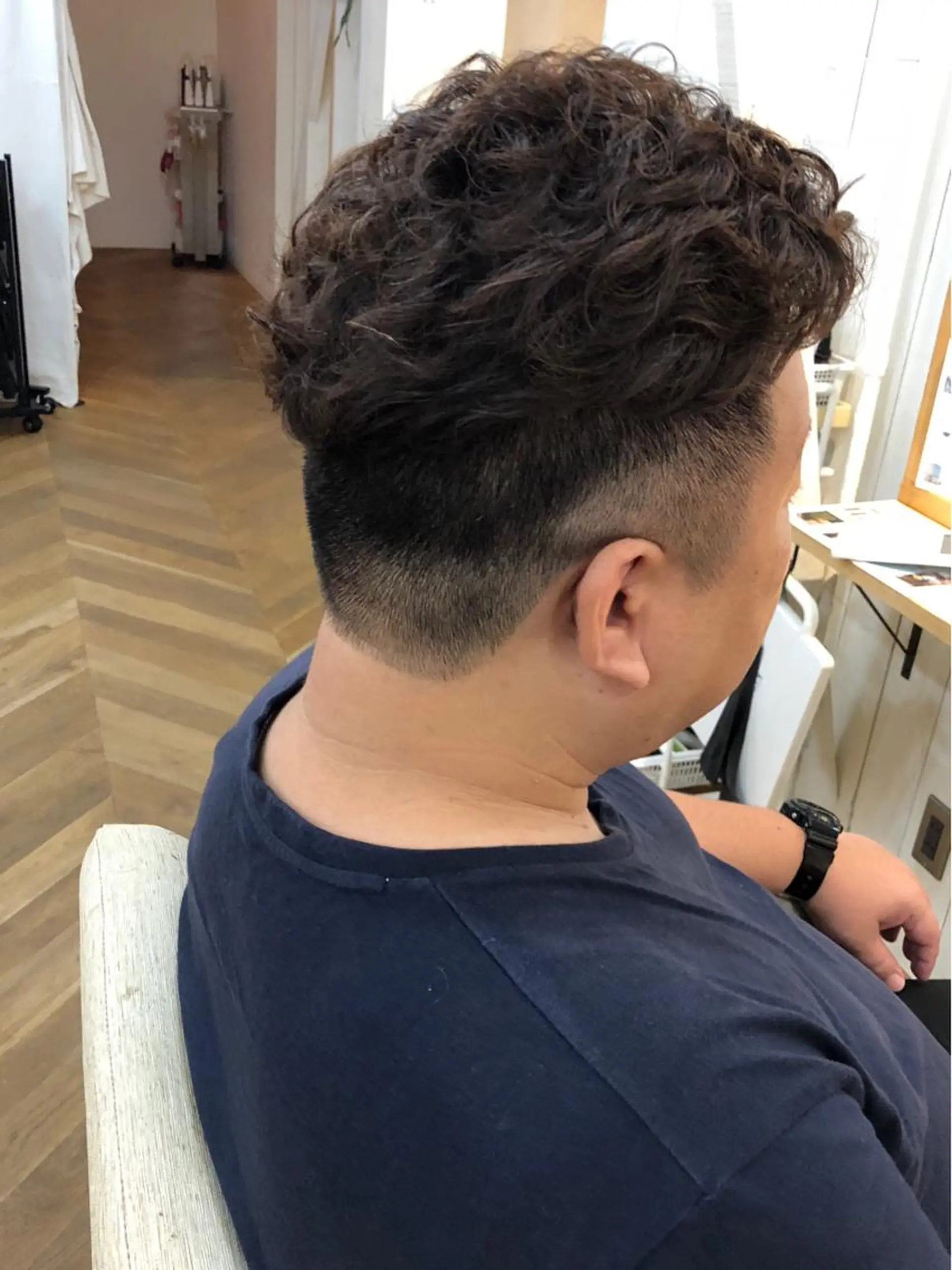 パーマ メンズ DEEokazaki kobayashiのヘアスタイル